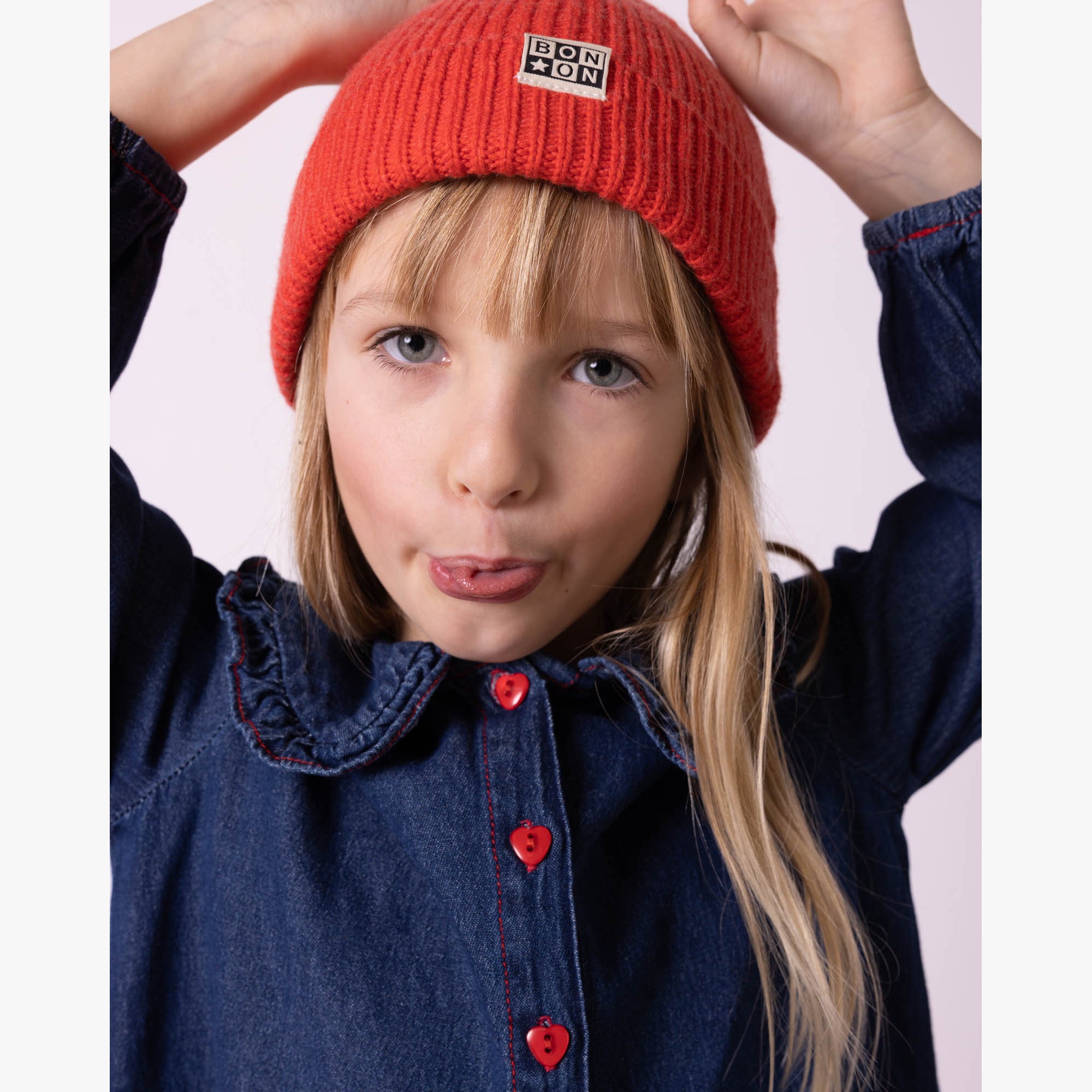 Girls Blue Denim Dress