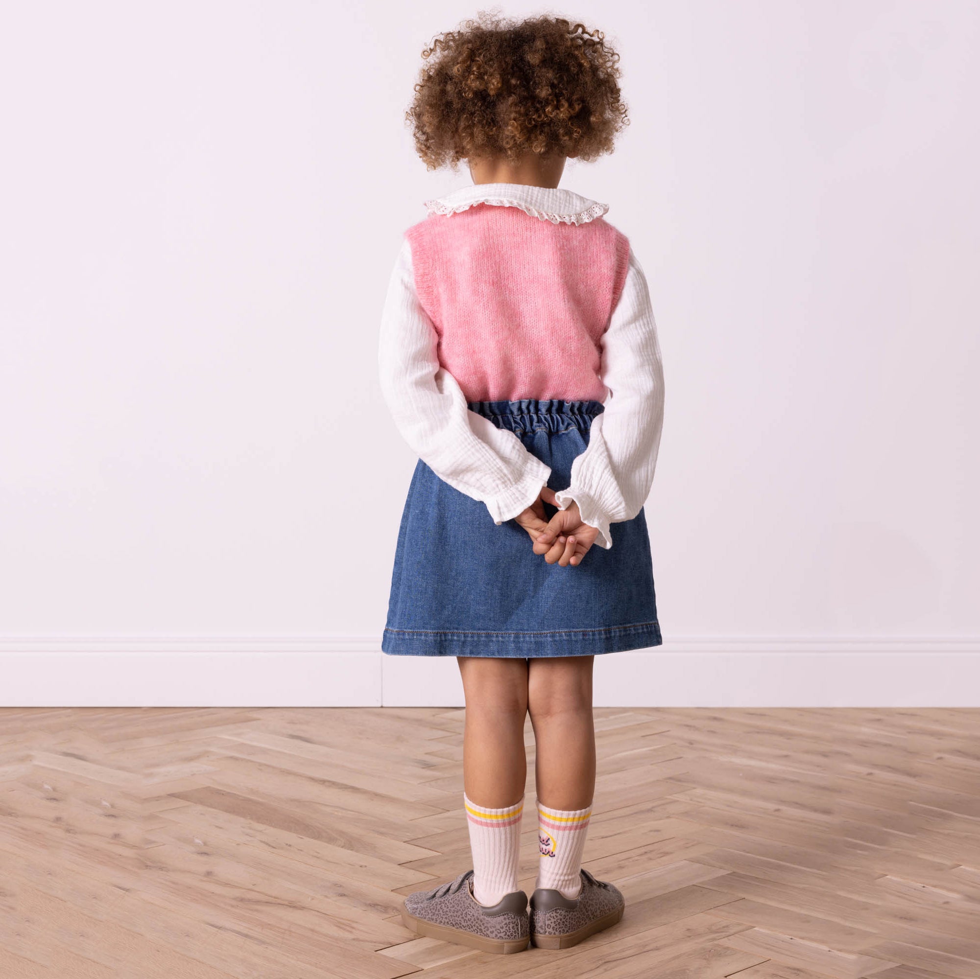 Girls Pink Vest