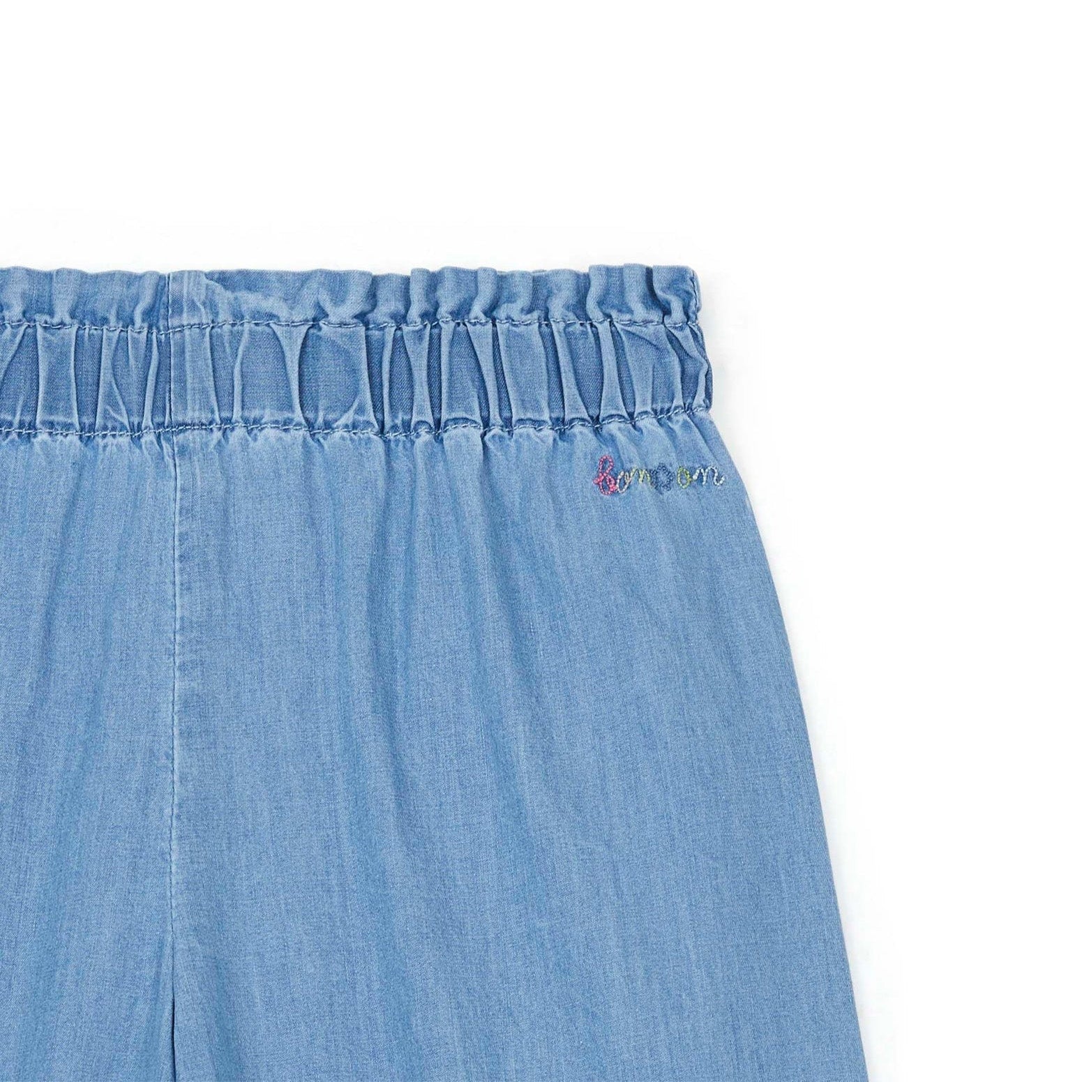 Girls Blue Denim Trousers