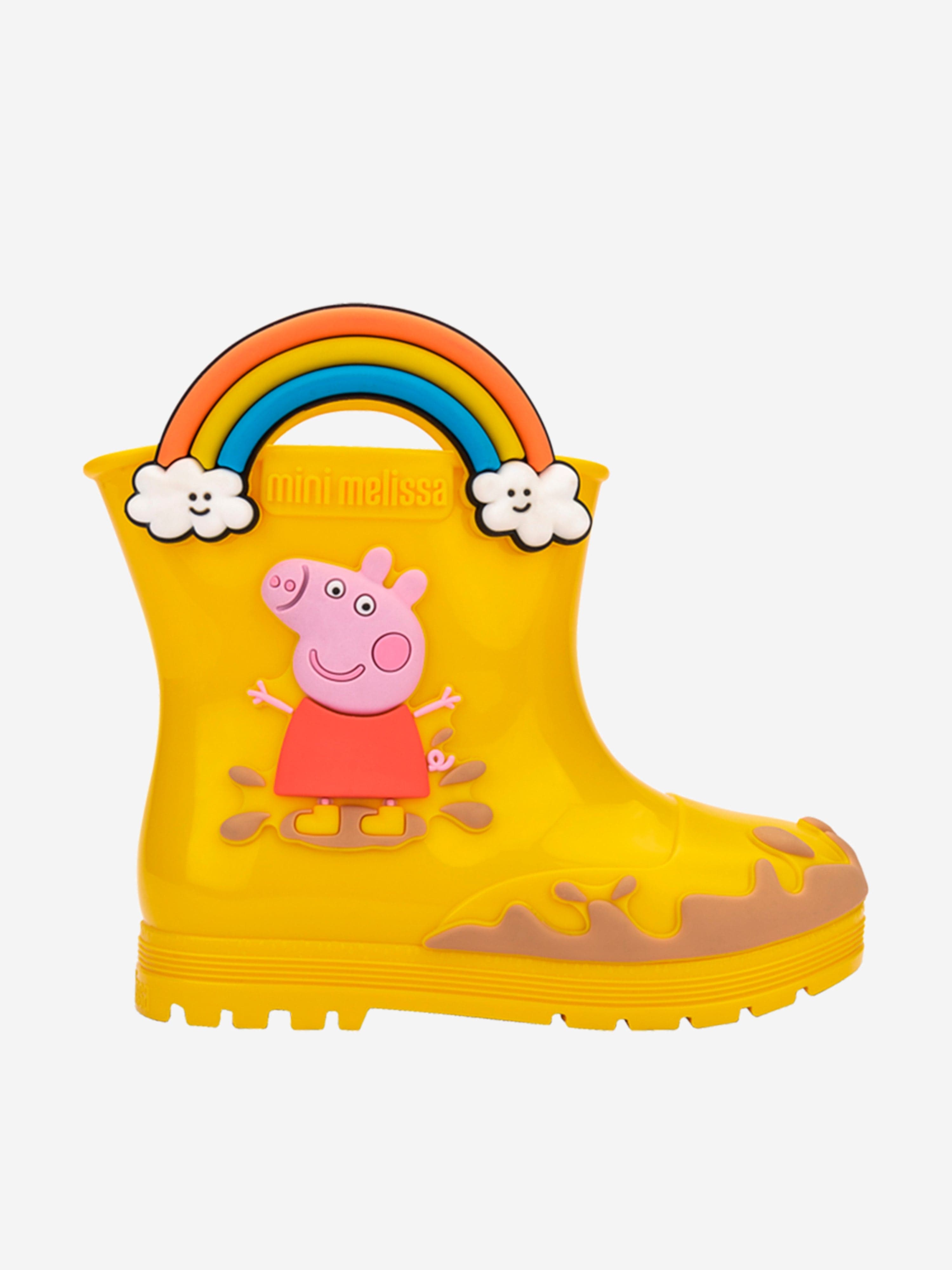 Girls Peppa Pig Wellies in Yellow