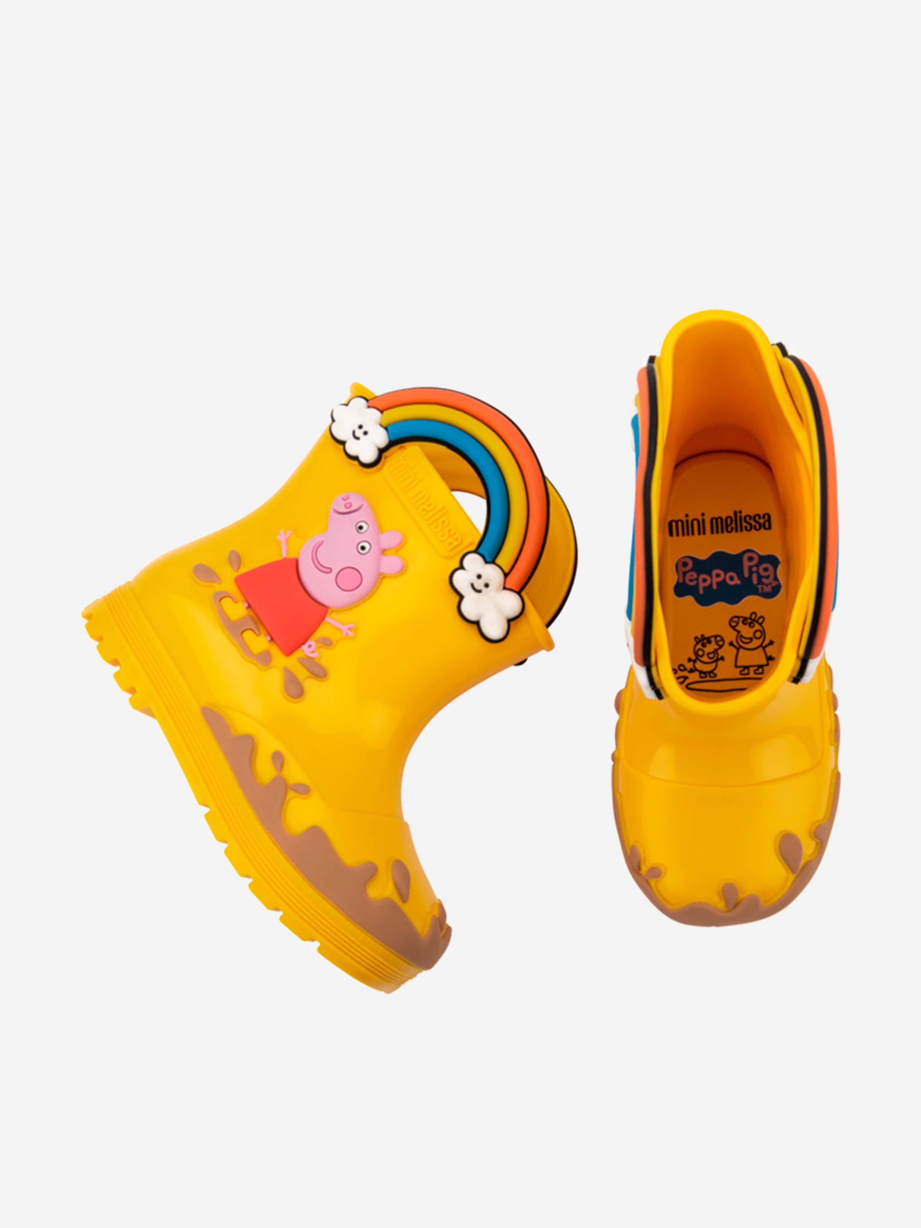 Girls Peppa Pig Wellies in Yellow