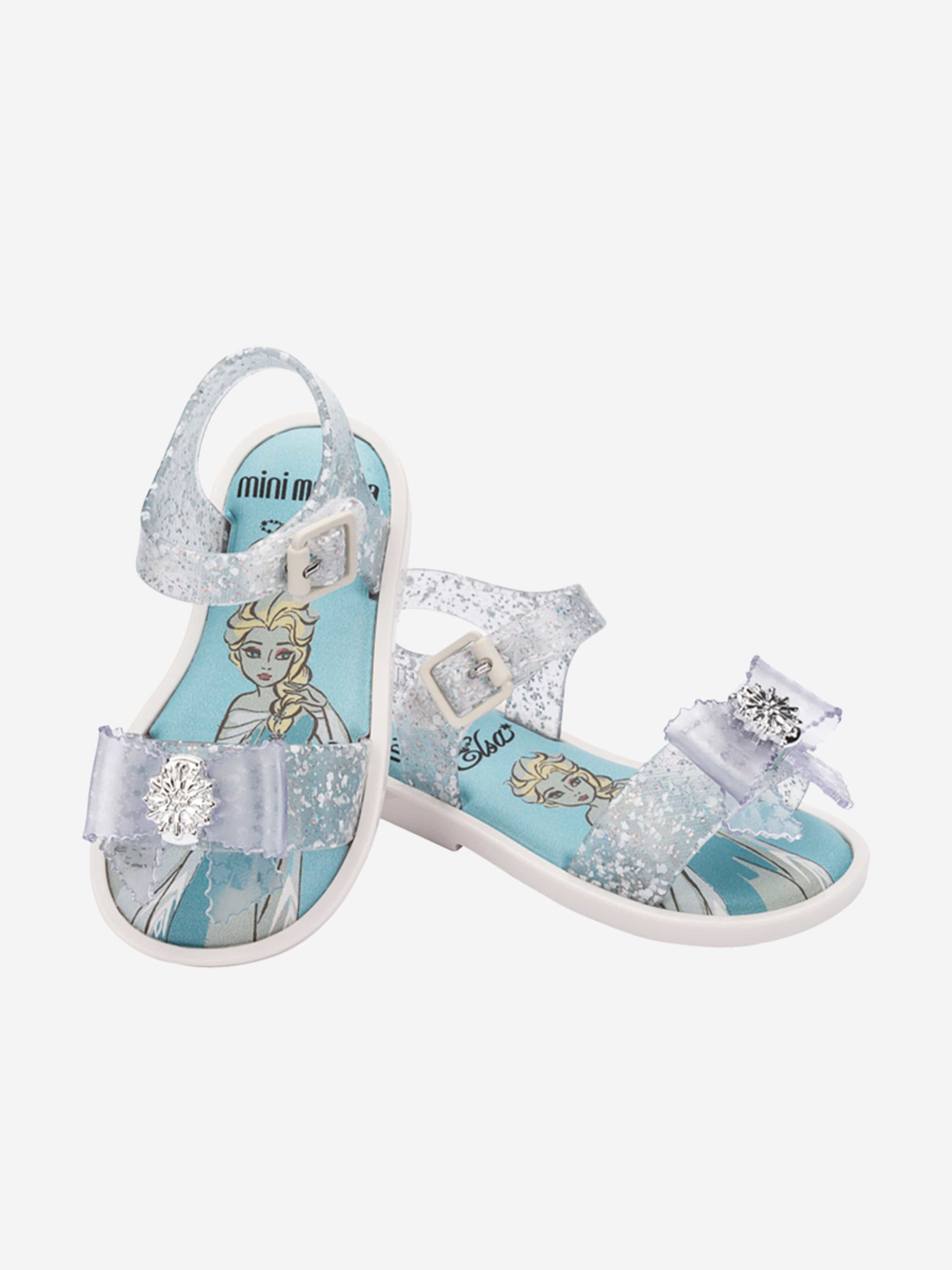 Girls Mar + Disney Princess sandals in White