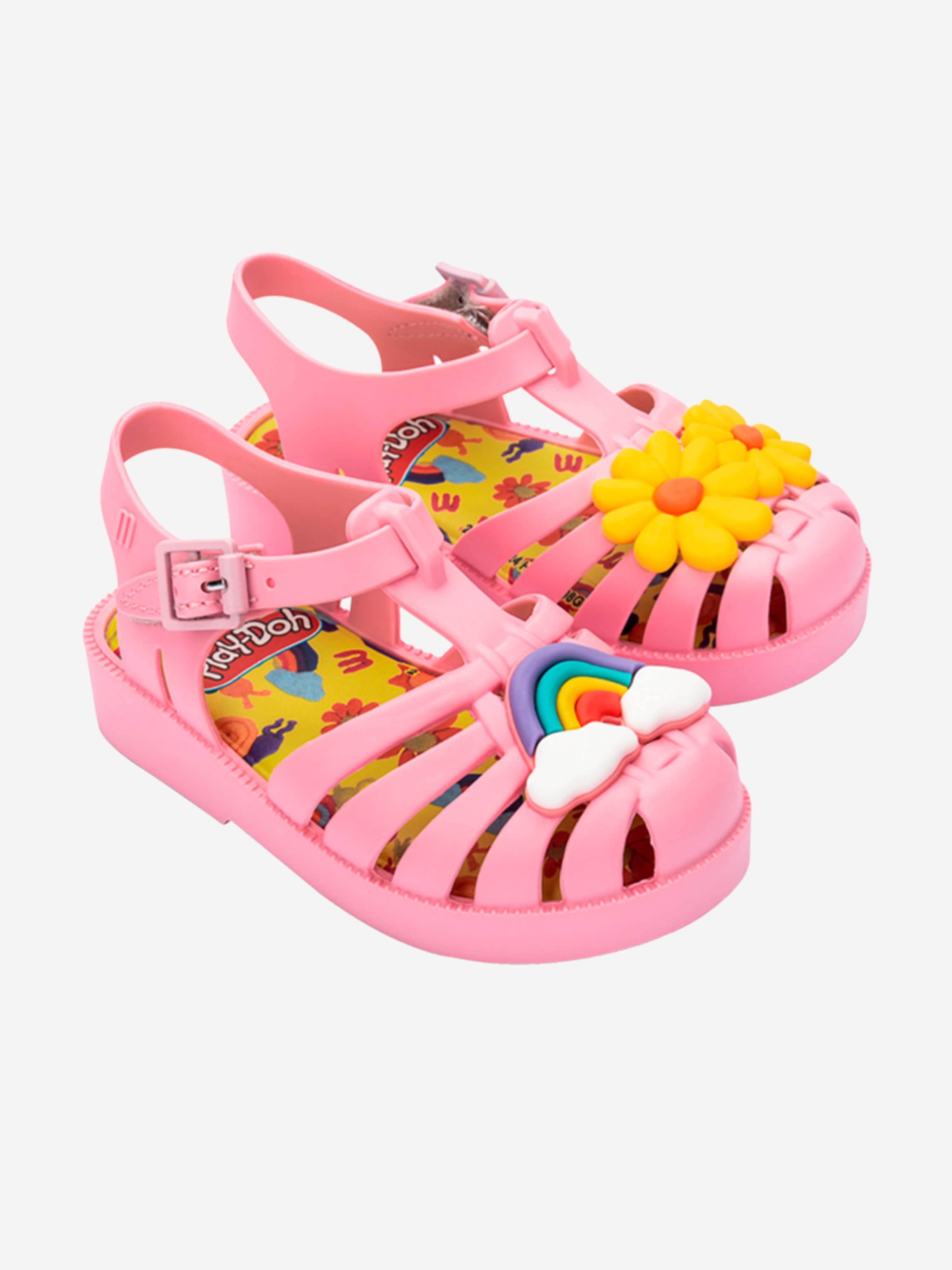Girls Possession + Play Doh Sandals in Pink