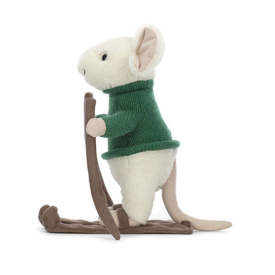 Merry Mouse Skiing(19x8x15cm)