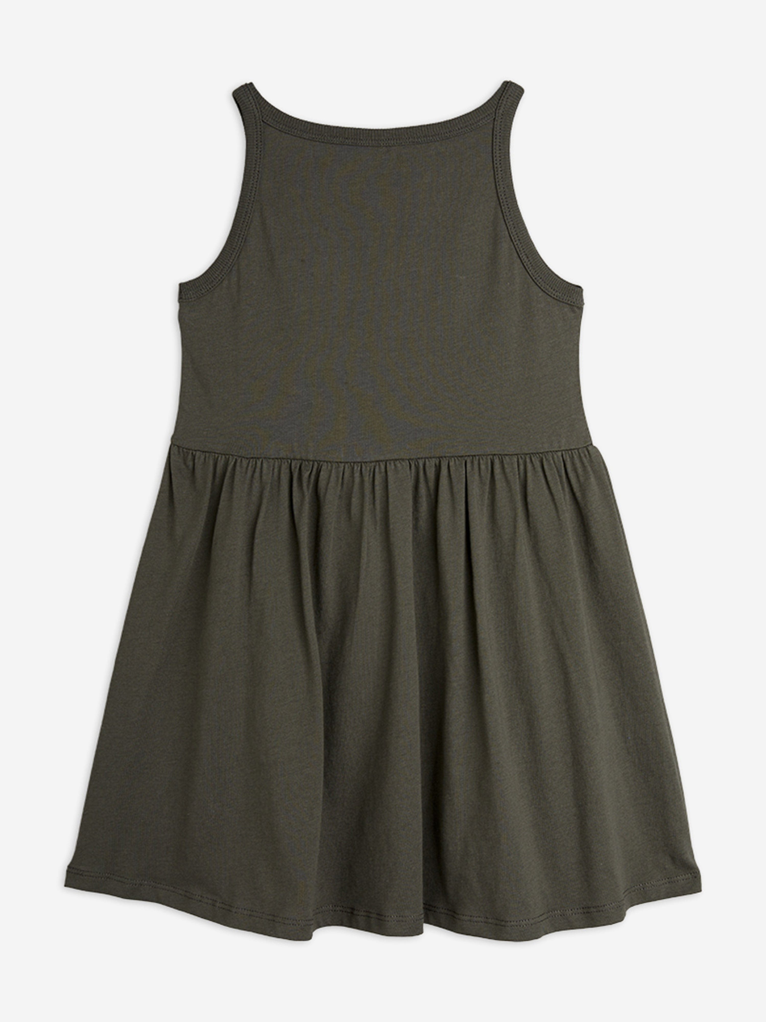 Girls Arrowed Heart Tank Dress in Black