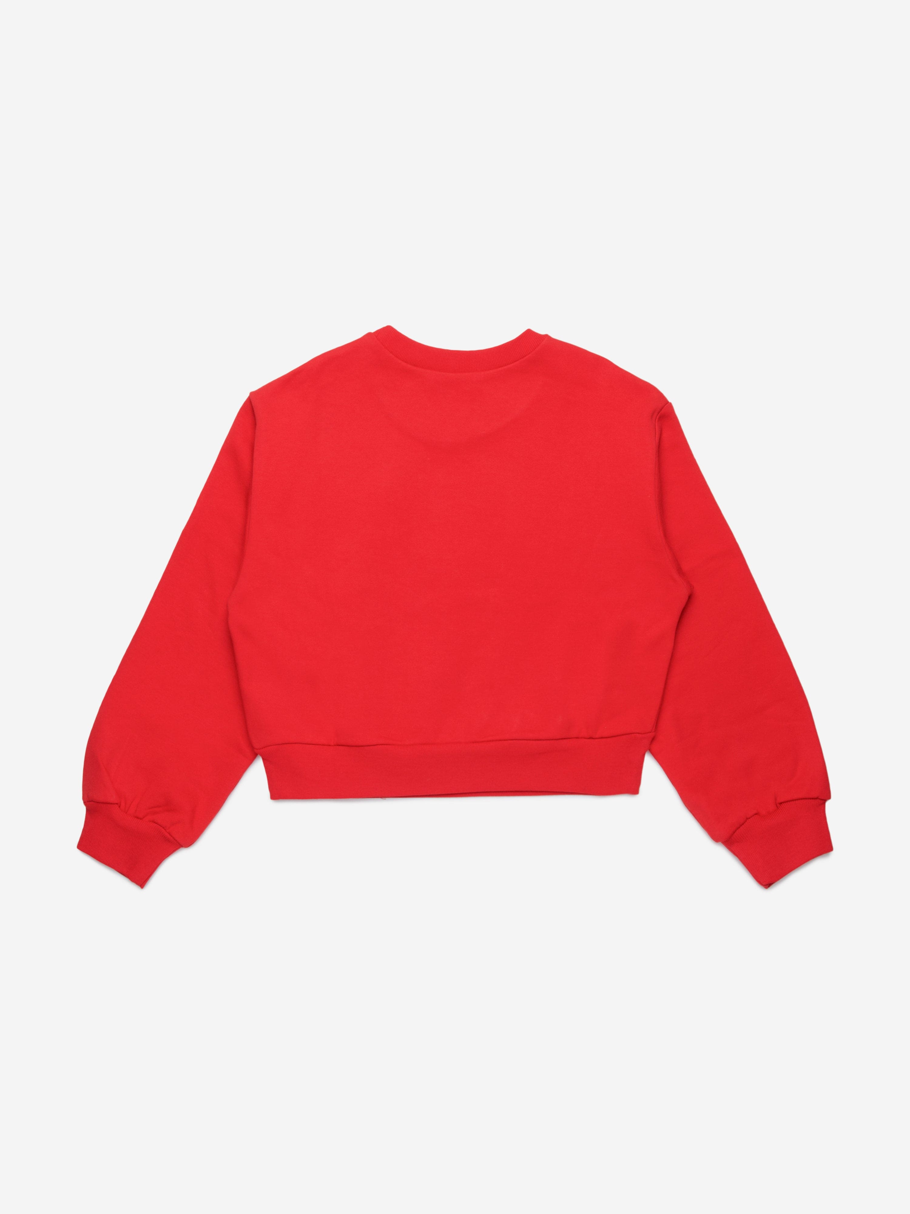 Girls Logo Sweatshirt in Red