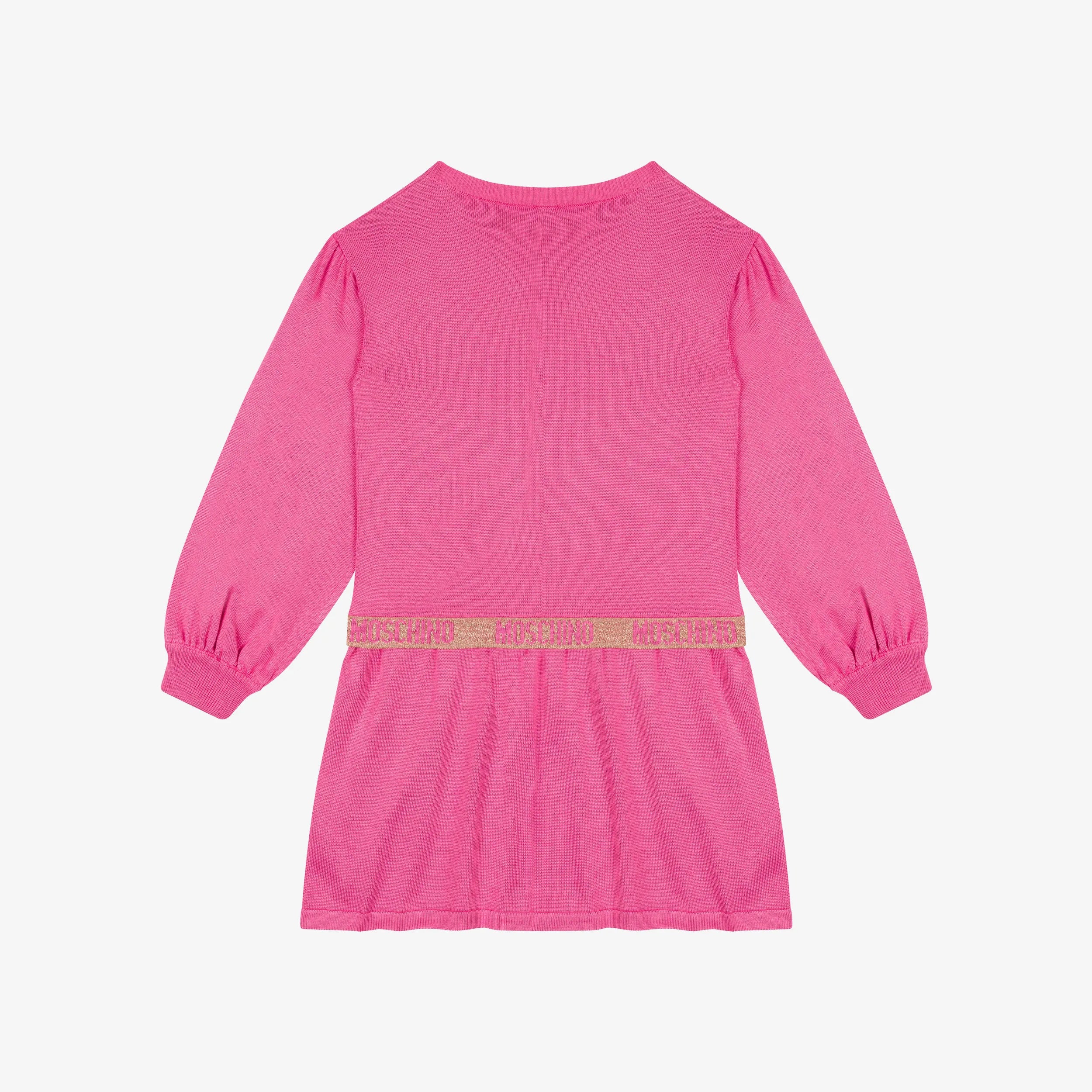 Girls Pink Logo Dress