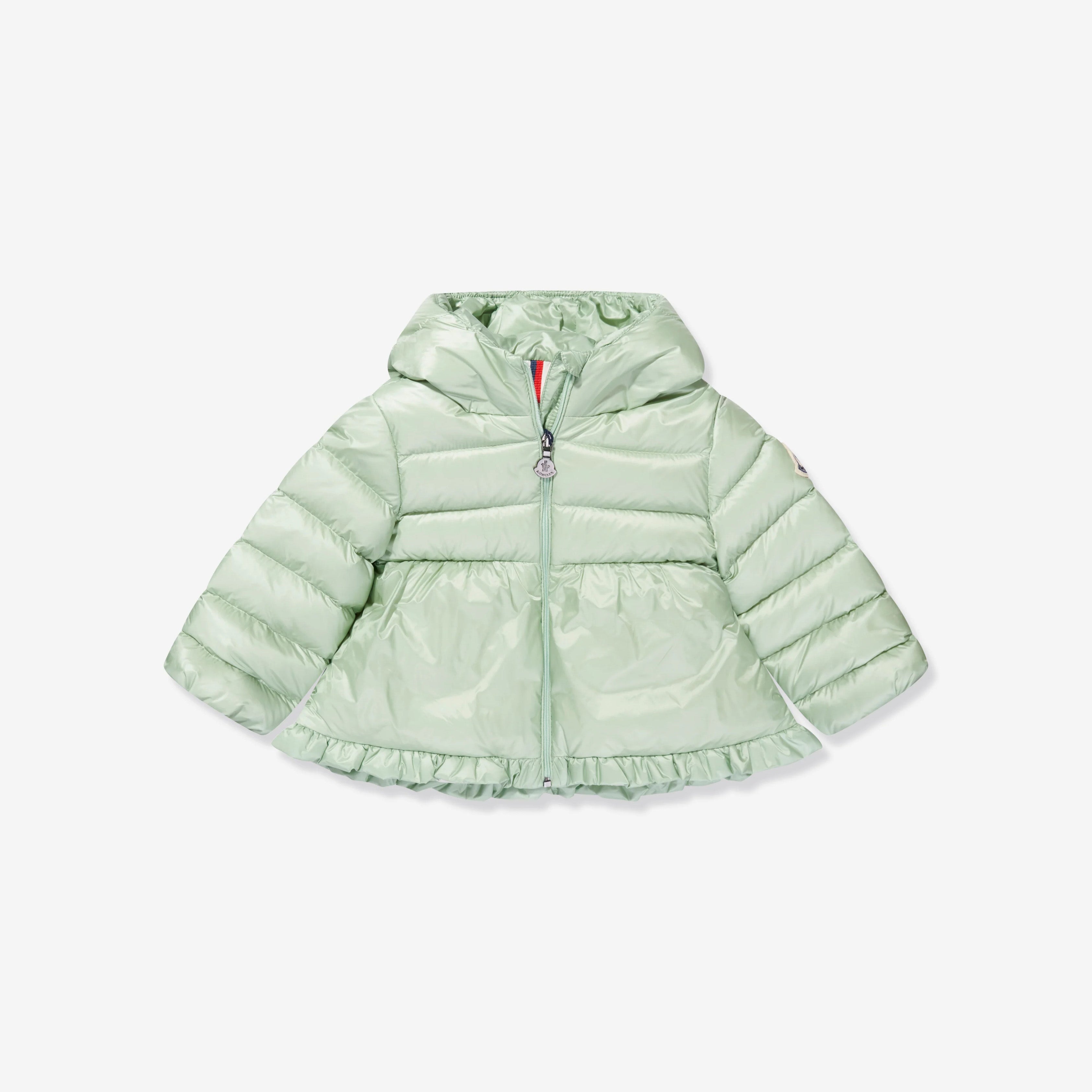 Baby Girls Green "ODILE" Padded Down Jacket