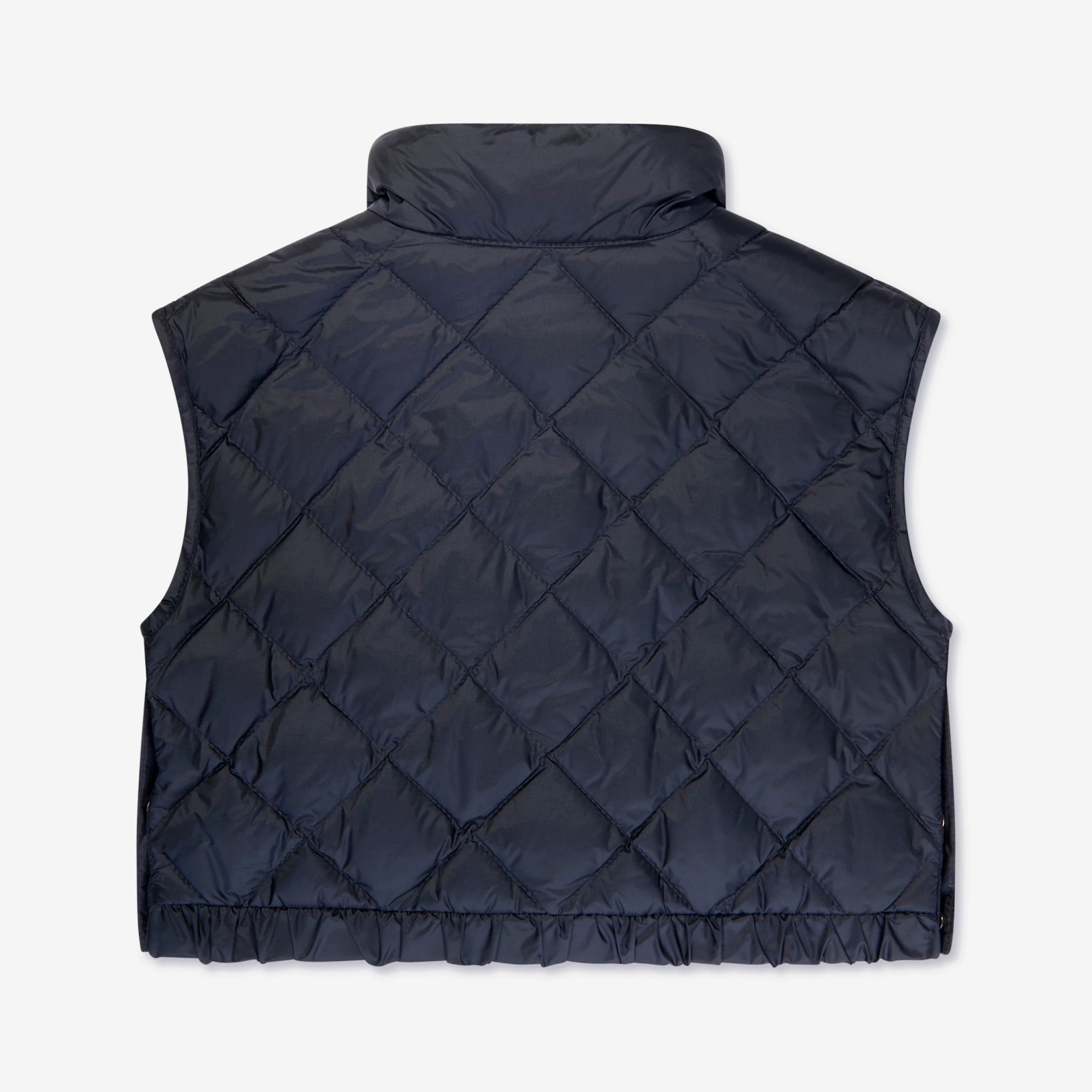 Girls Navy "GARONNA" Padded Down Gilet