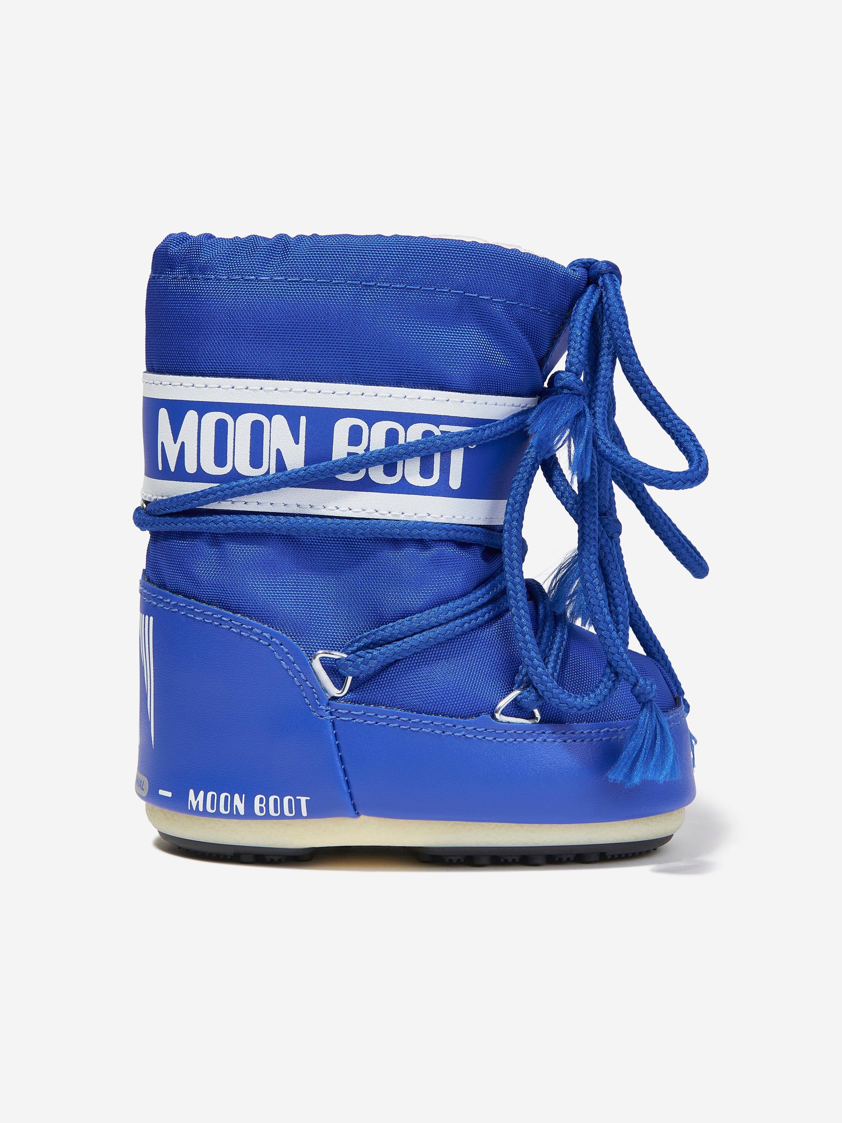 Baby Icon Mini Nylon Snow Boots in Blue