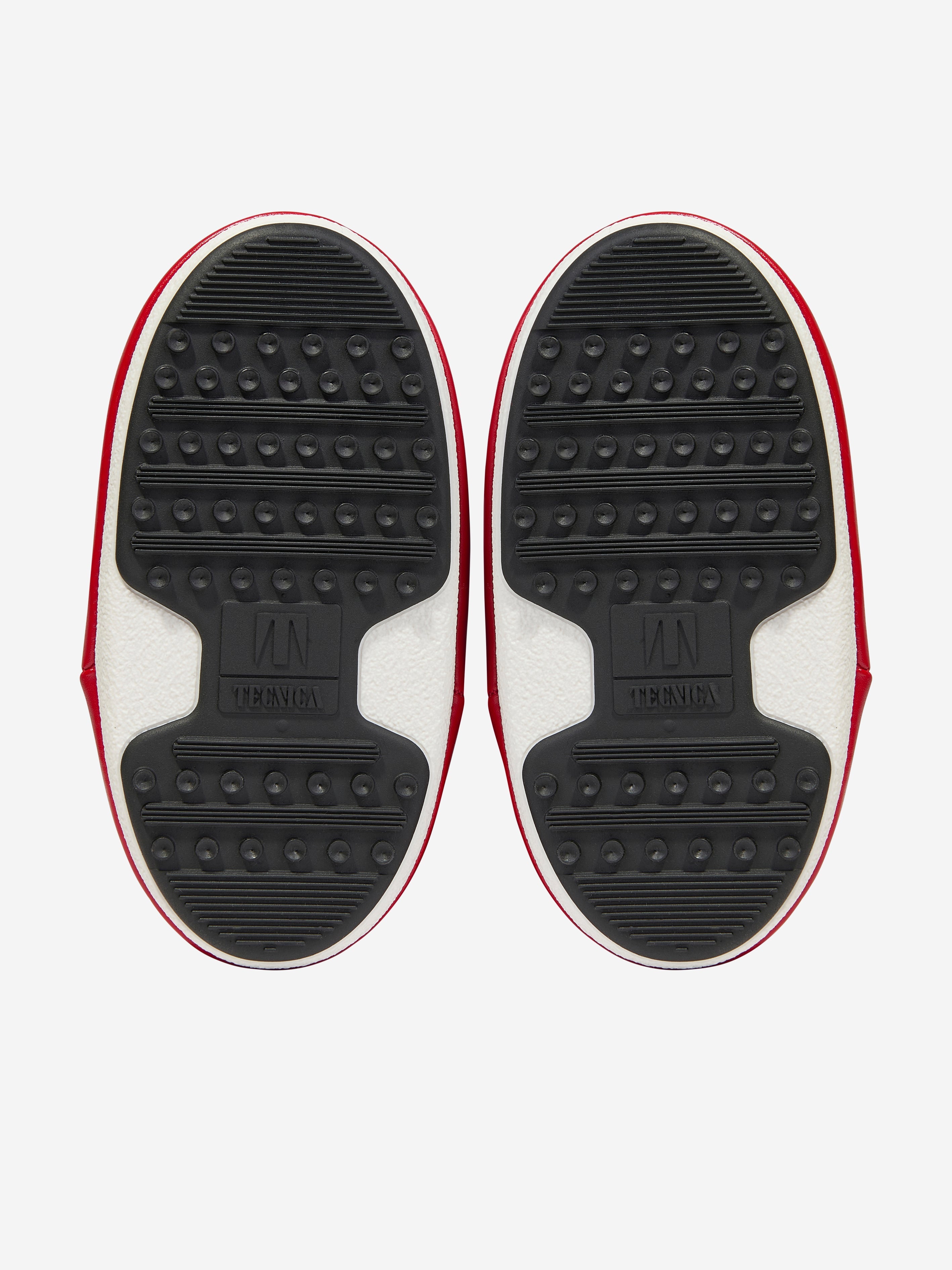 Kids Icon Retro Biker Stars Snow Boots in Red