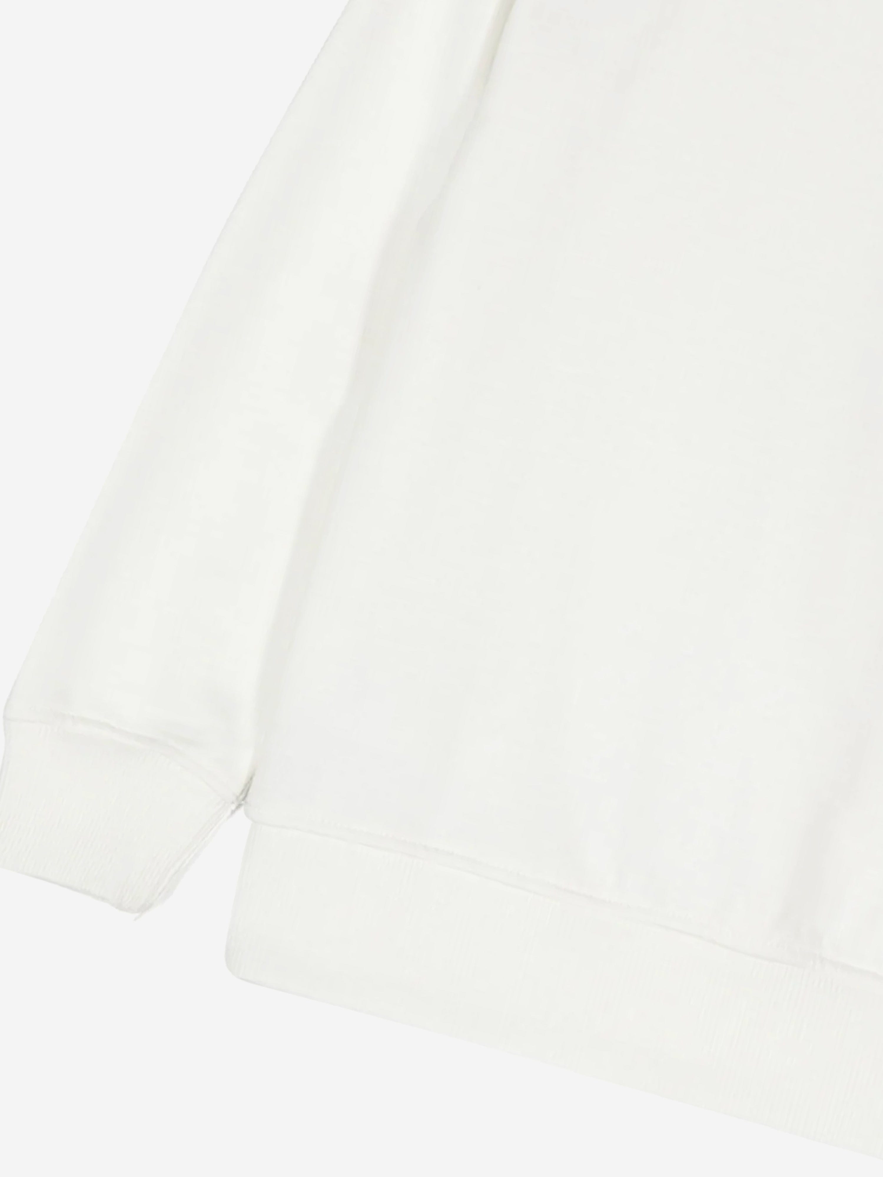 Moschino Kids Bear Logo Sweatshirt in Ivory