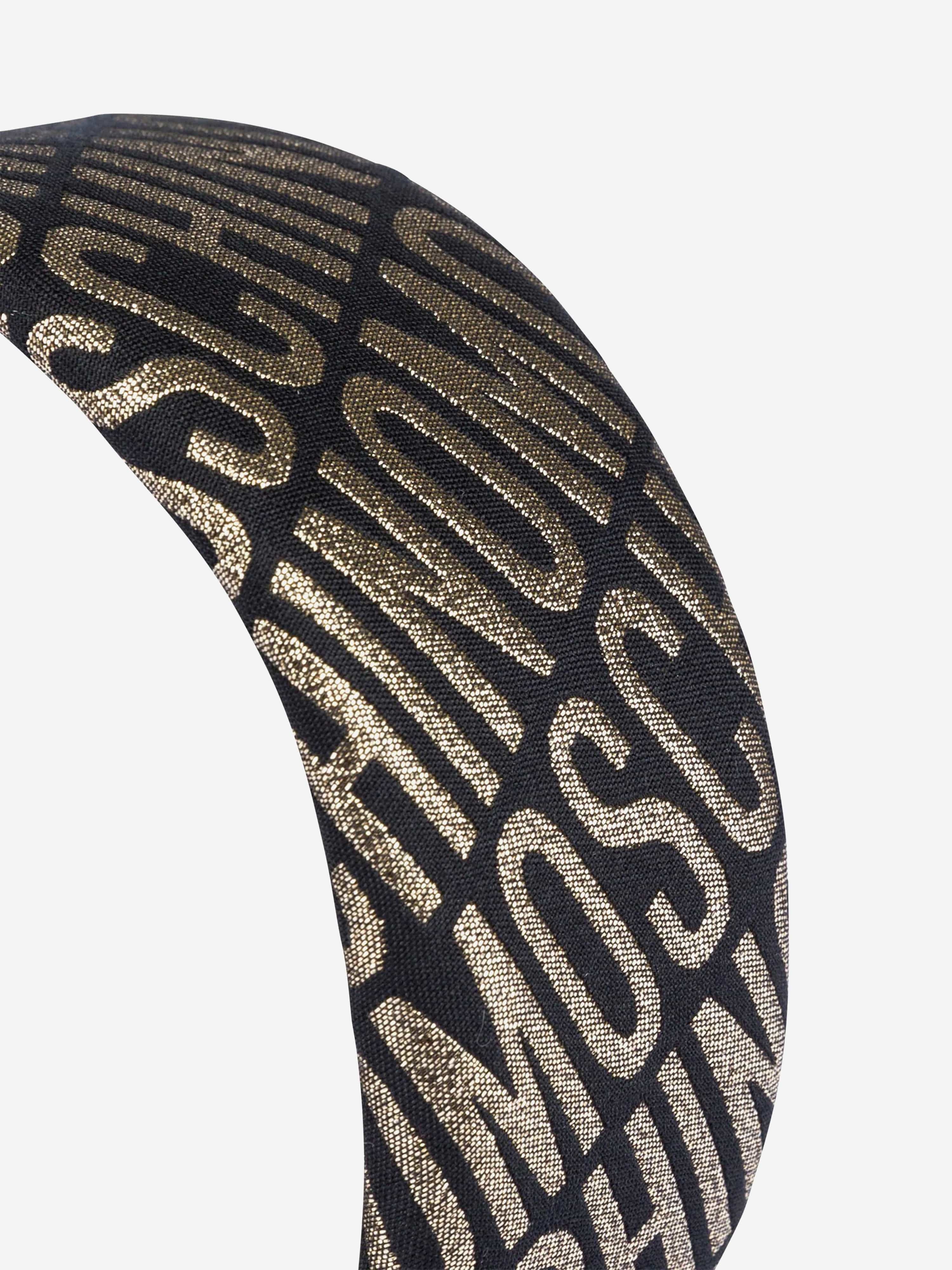 Girls All Over Logo Headband in Gold