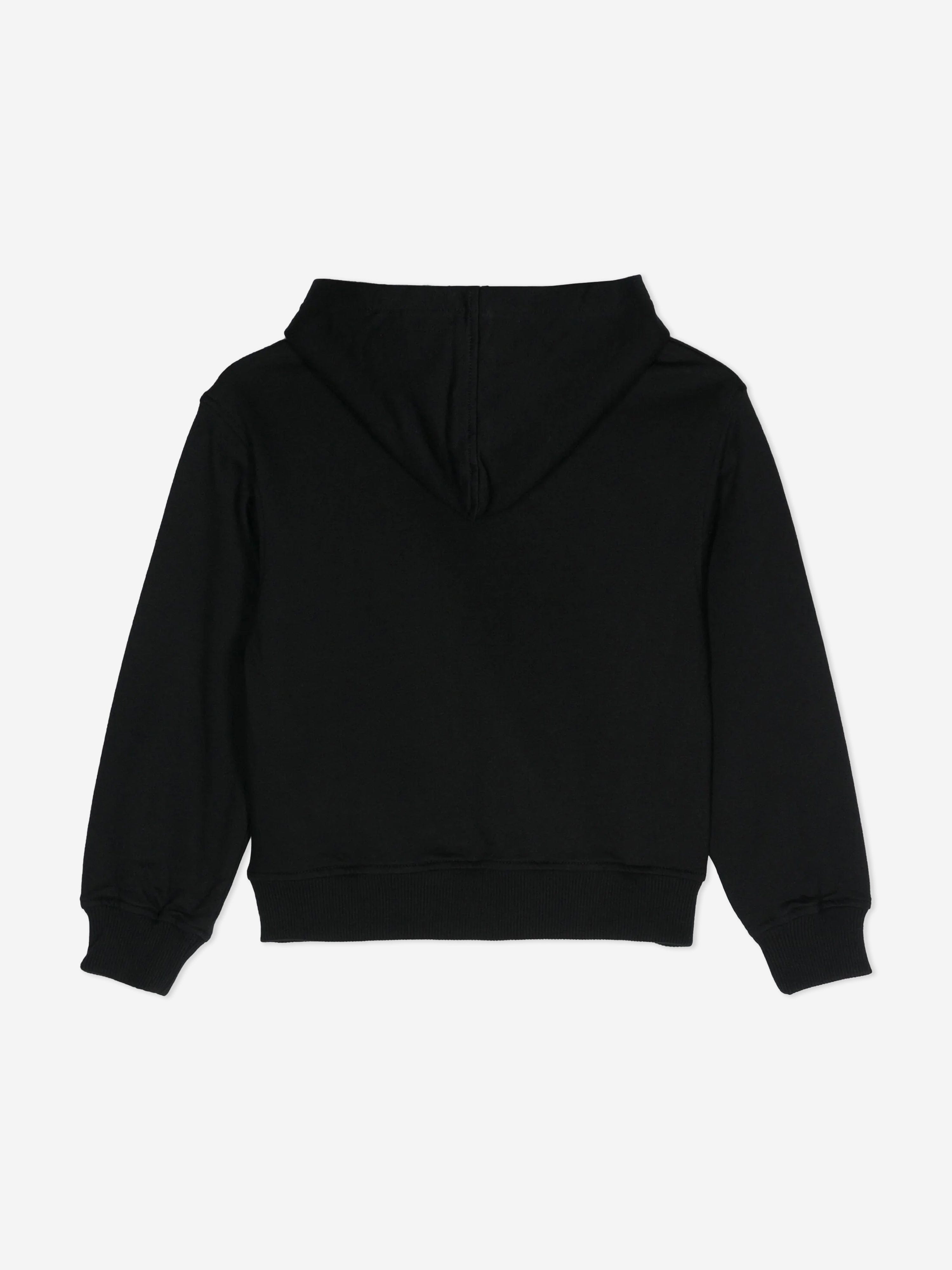 Kids Bear Logo Hoodie in Black