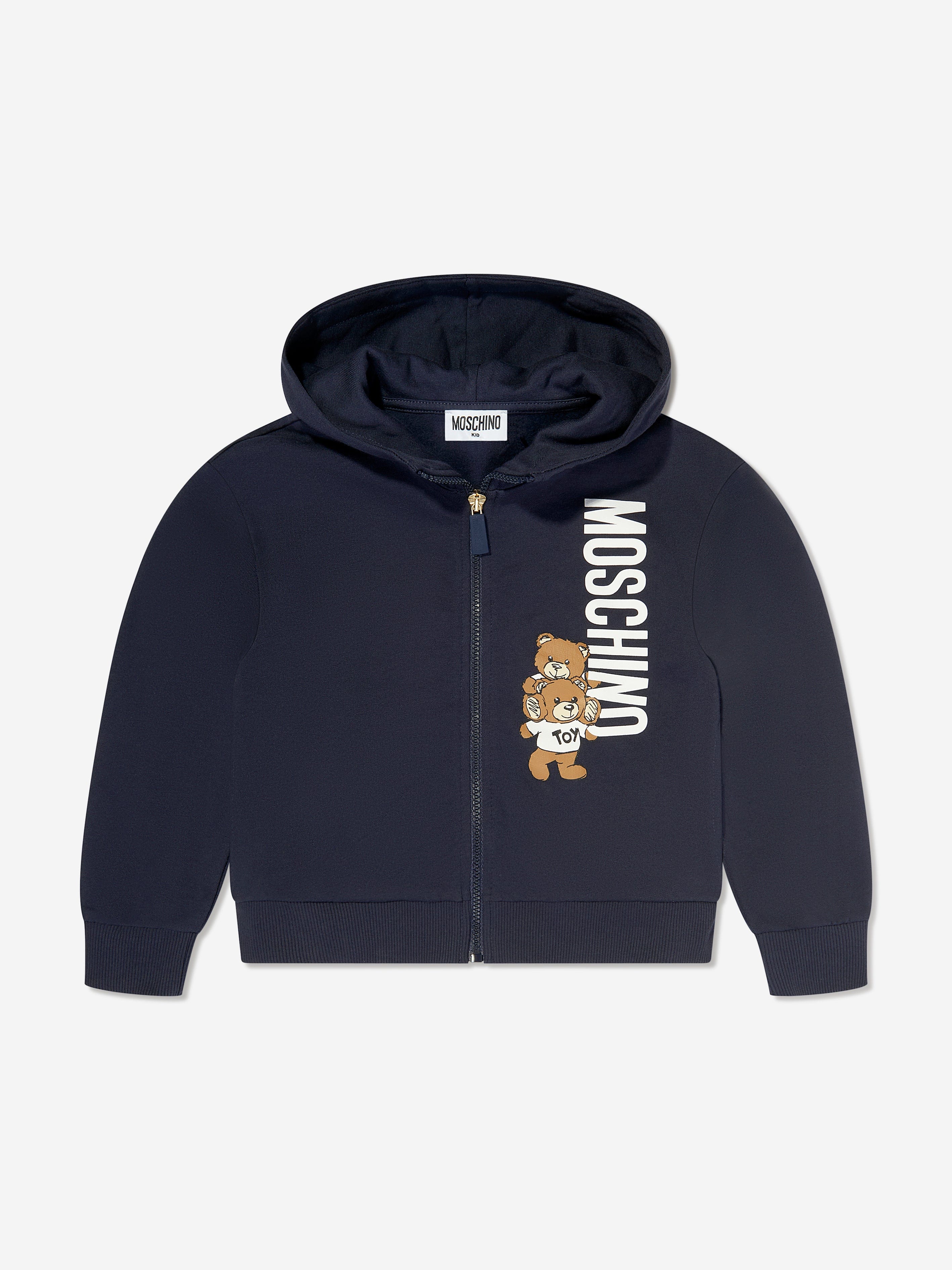 Kids Teddy Bear Logo Tracksuit in Navy