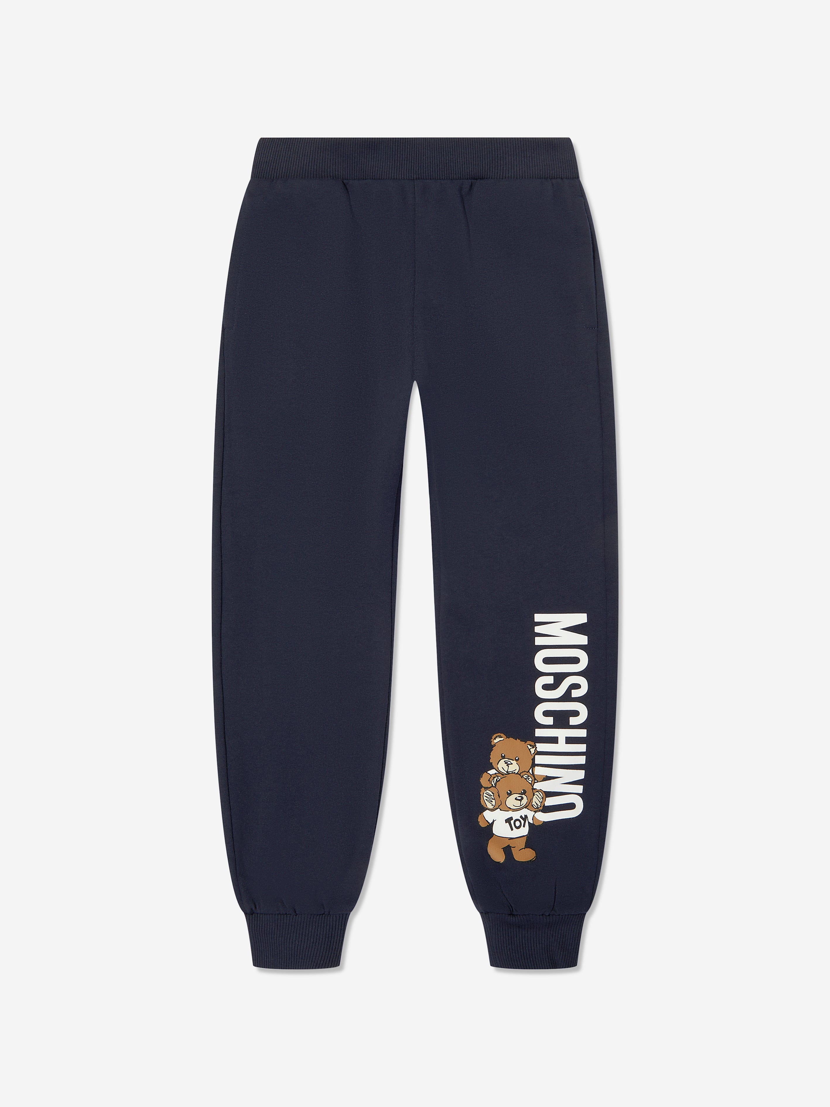 Kids Teddy Bear Logo Tracksuit in Navy