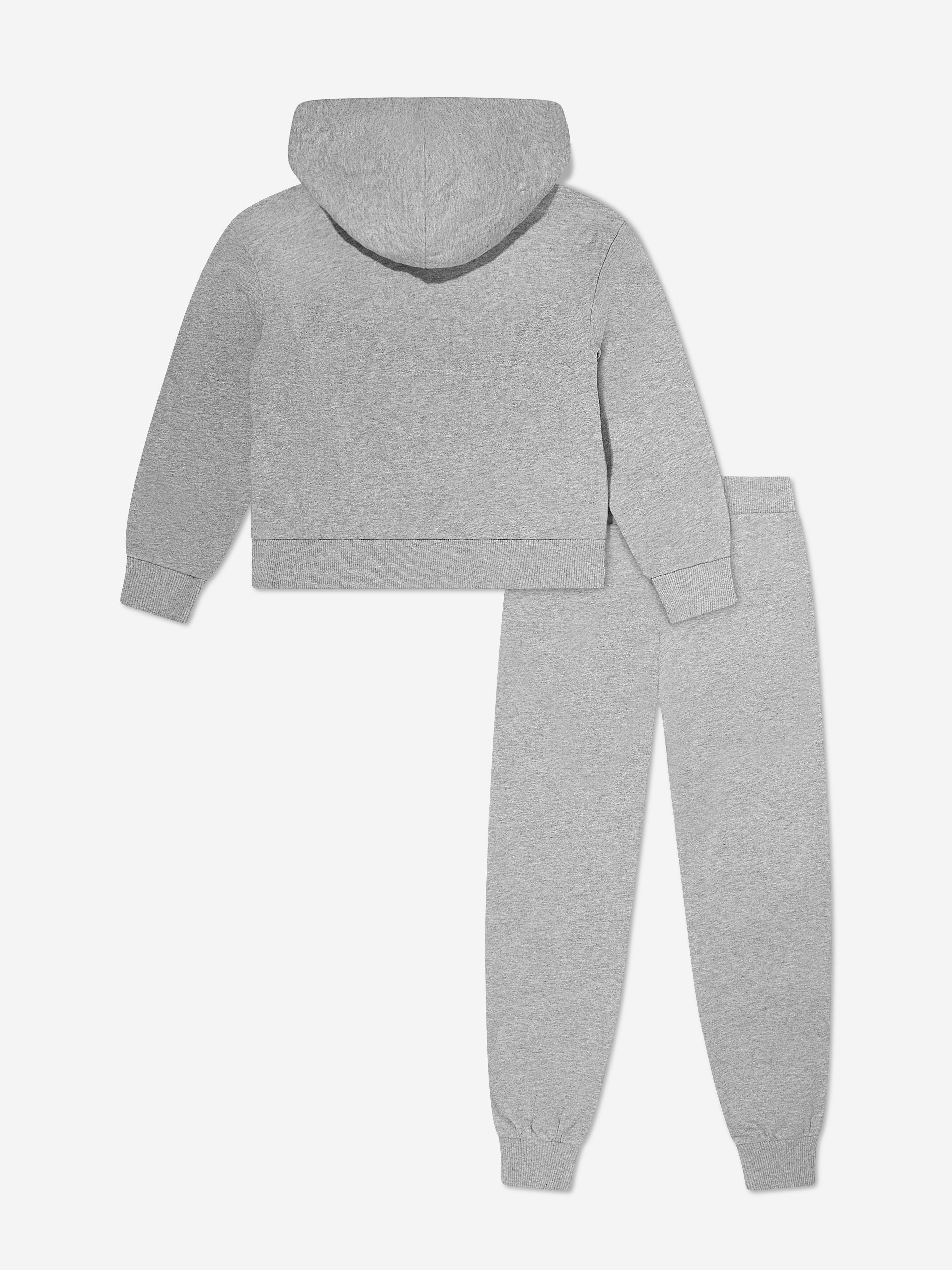 Kids Teddy Bear Logo Tracksuit in Grey