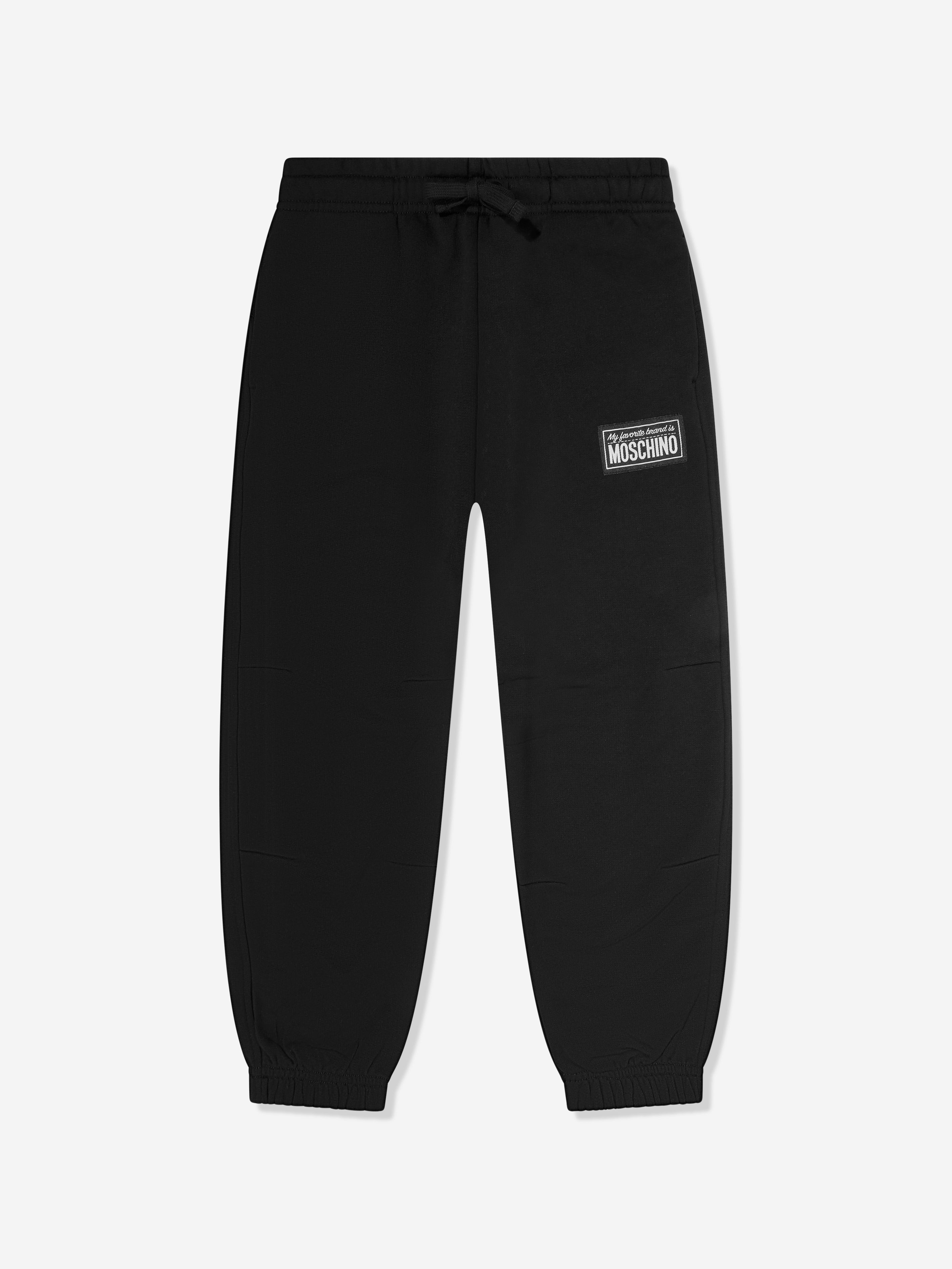 Kids Teddy Bear Logo Tracksuit in Black