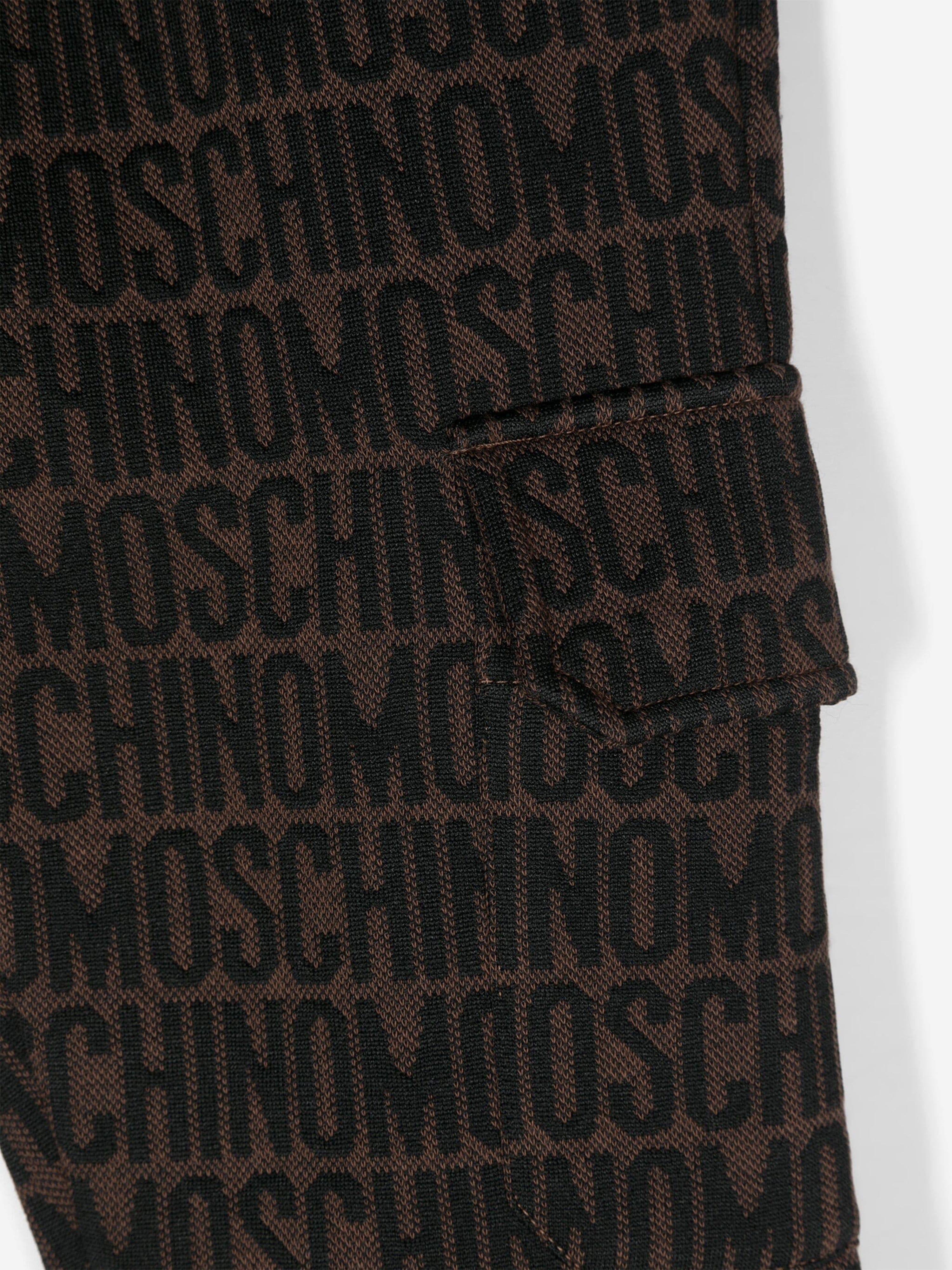 Kids All Over Logo Joggers in Brown
