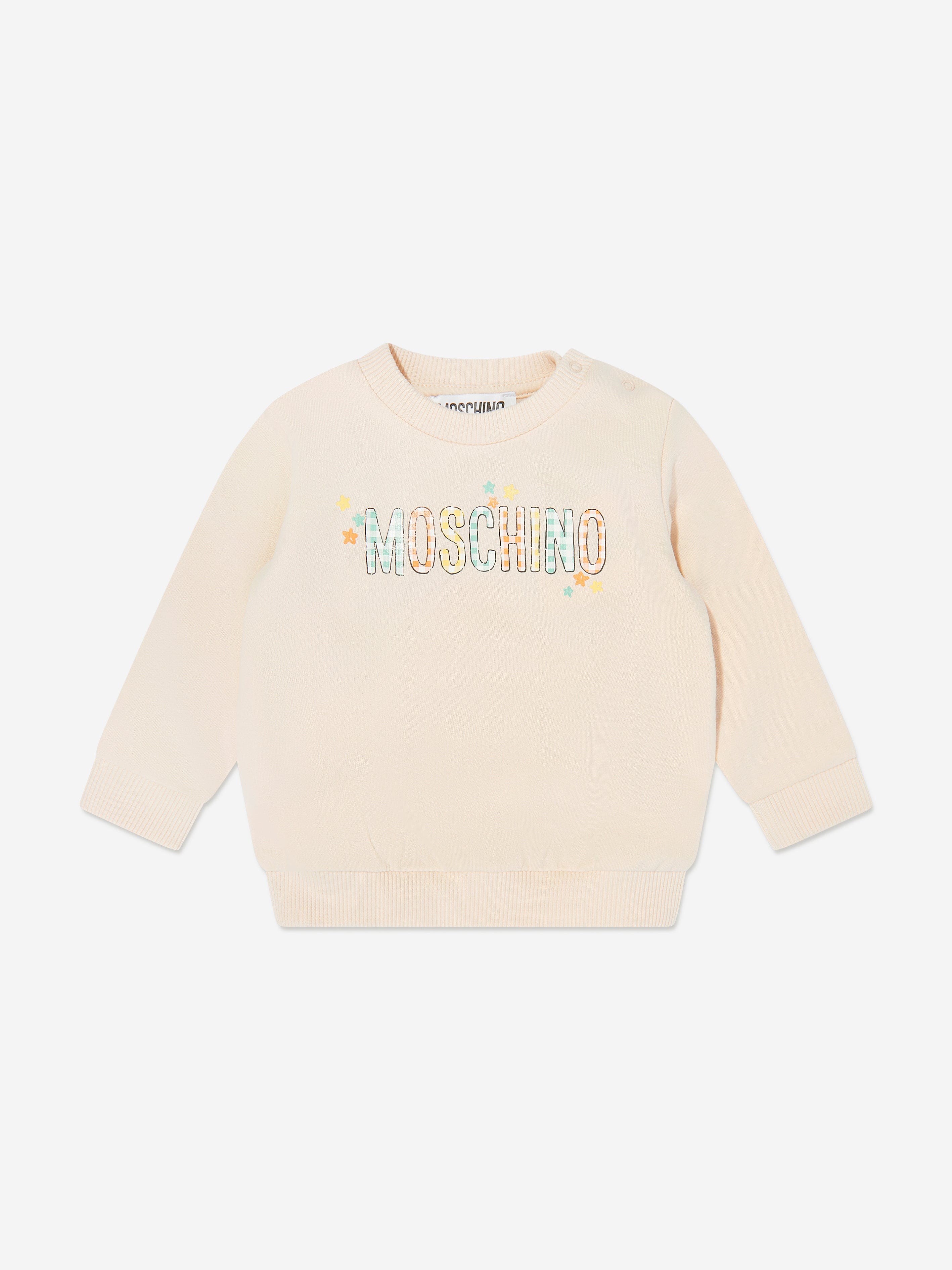 Baby Logo Tracksuit in Beige