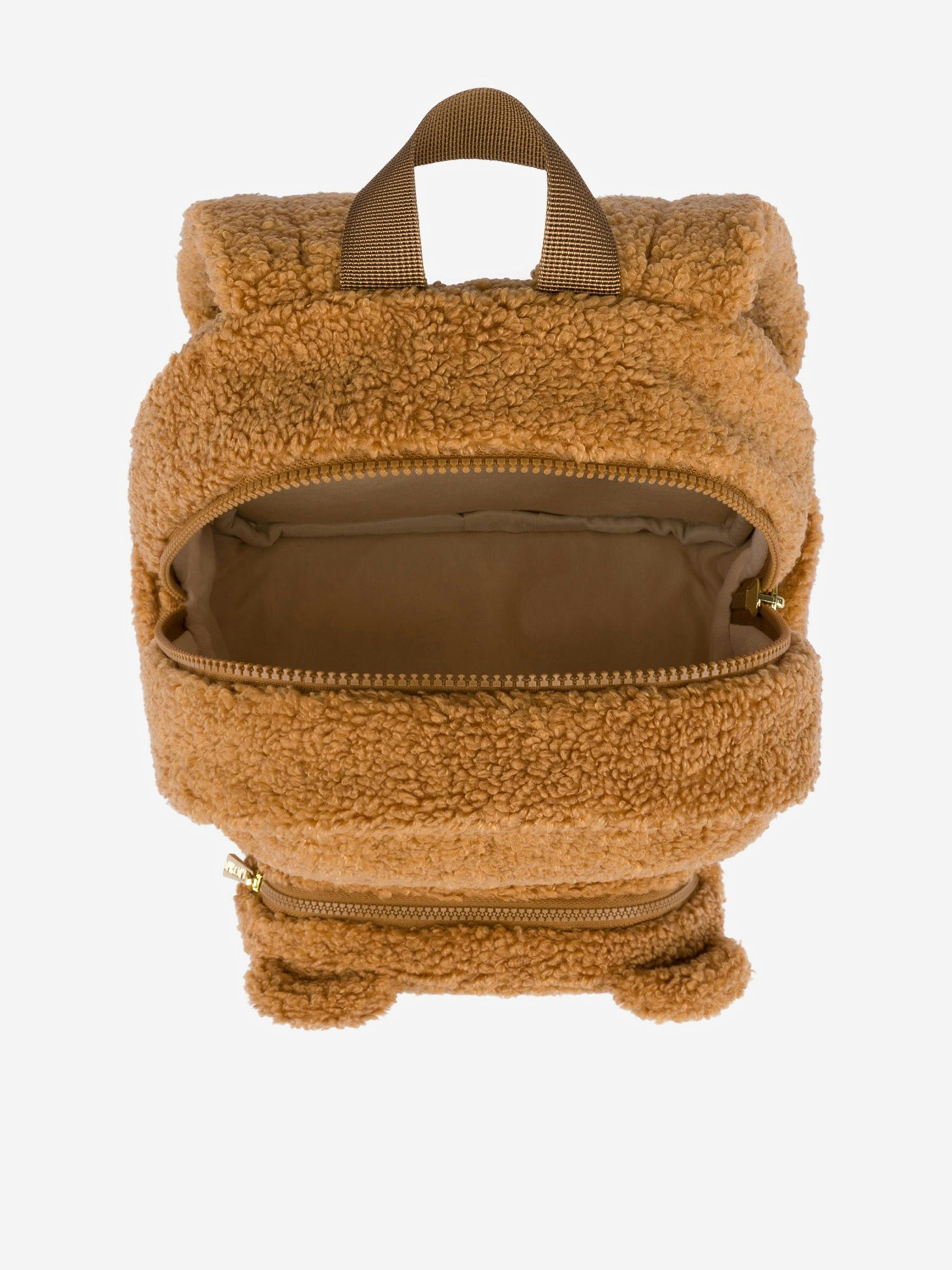 Kids Bear Backpack in Brown (25cm)