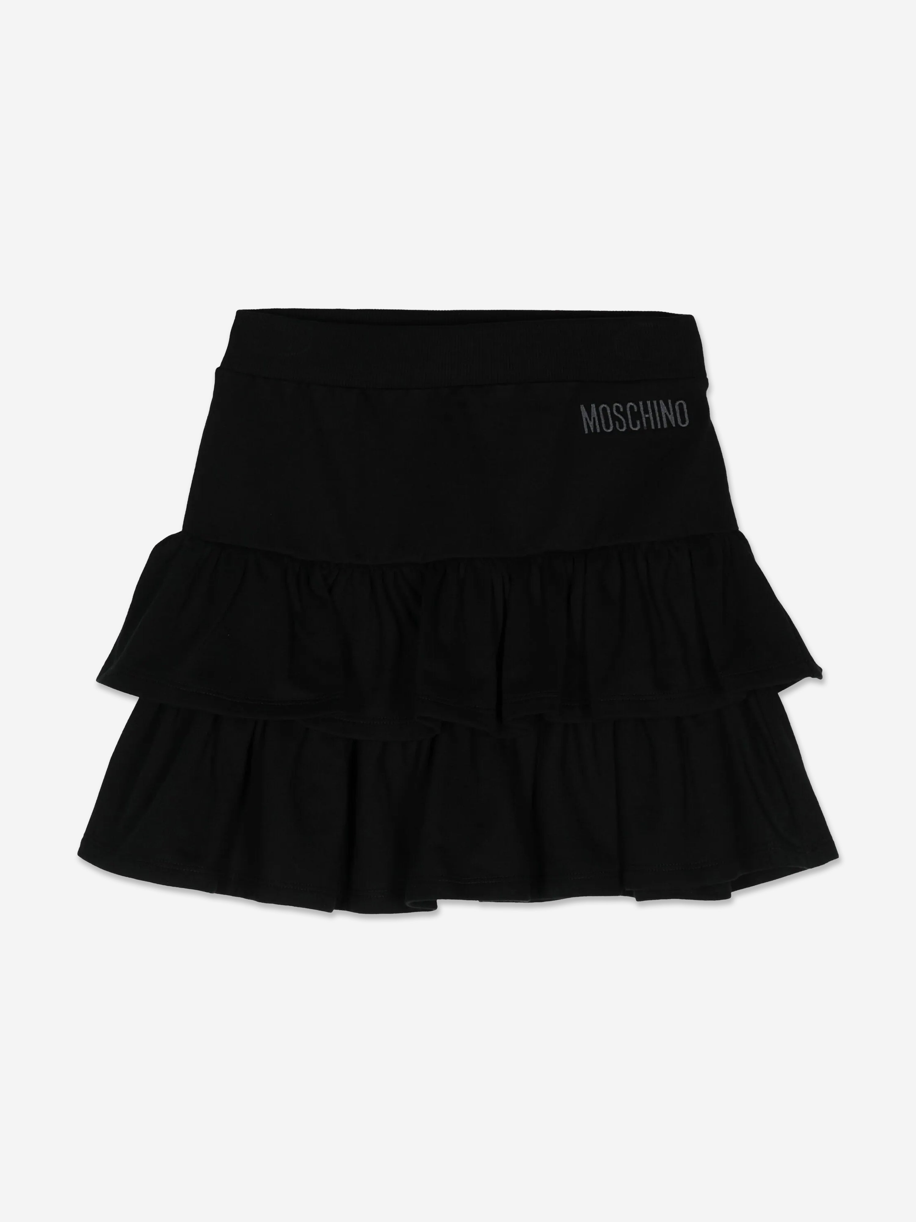 Girls Ruffle Skirt in Black