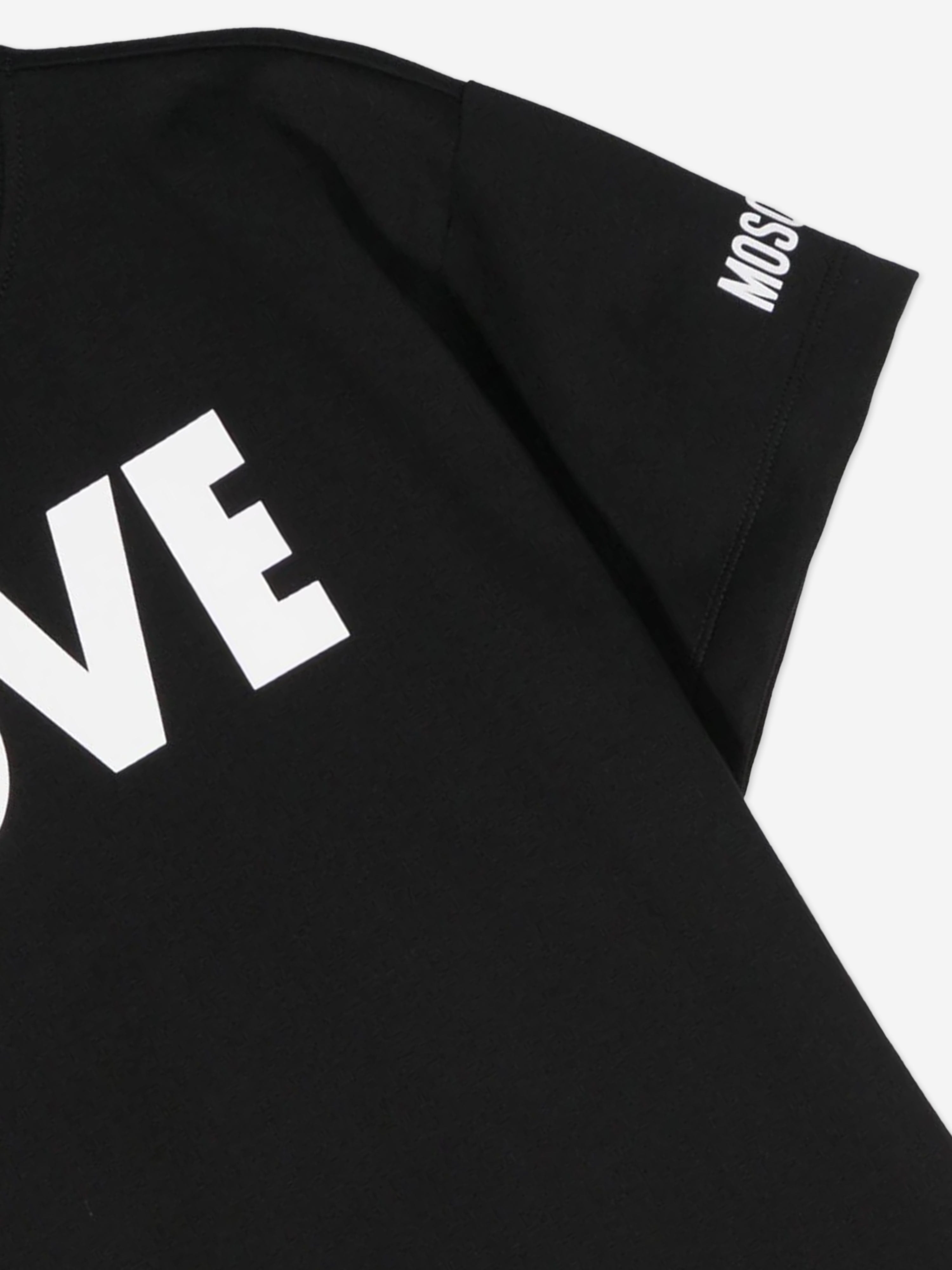 Girls Love Jersey Dress in Black