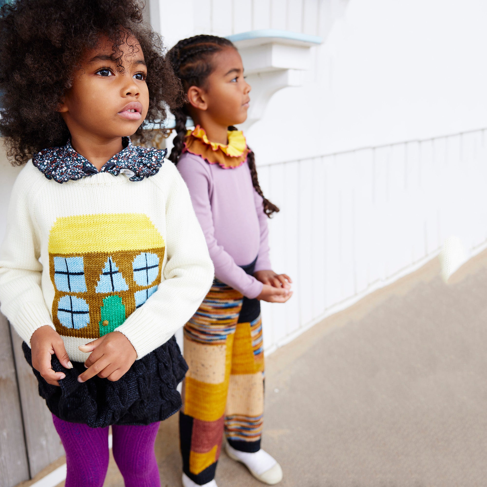 Boys & Girls White House Wool Sweater