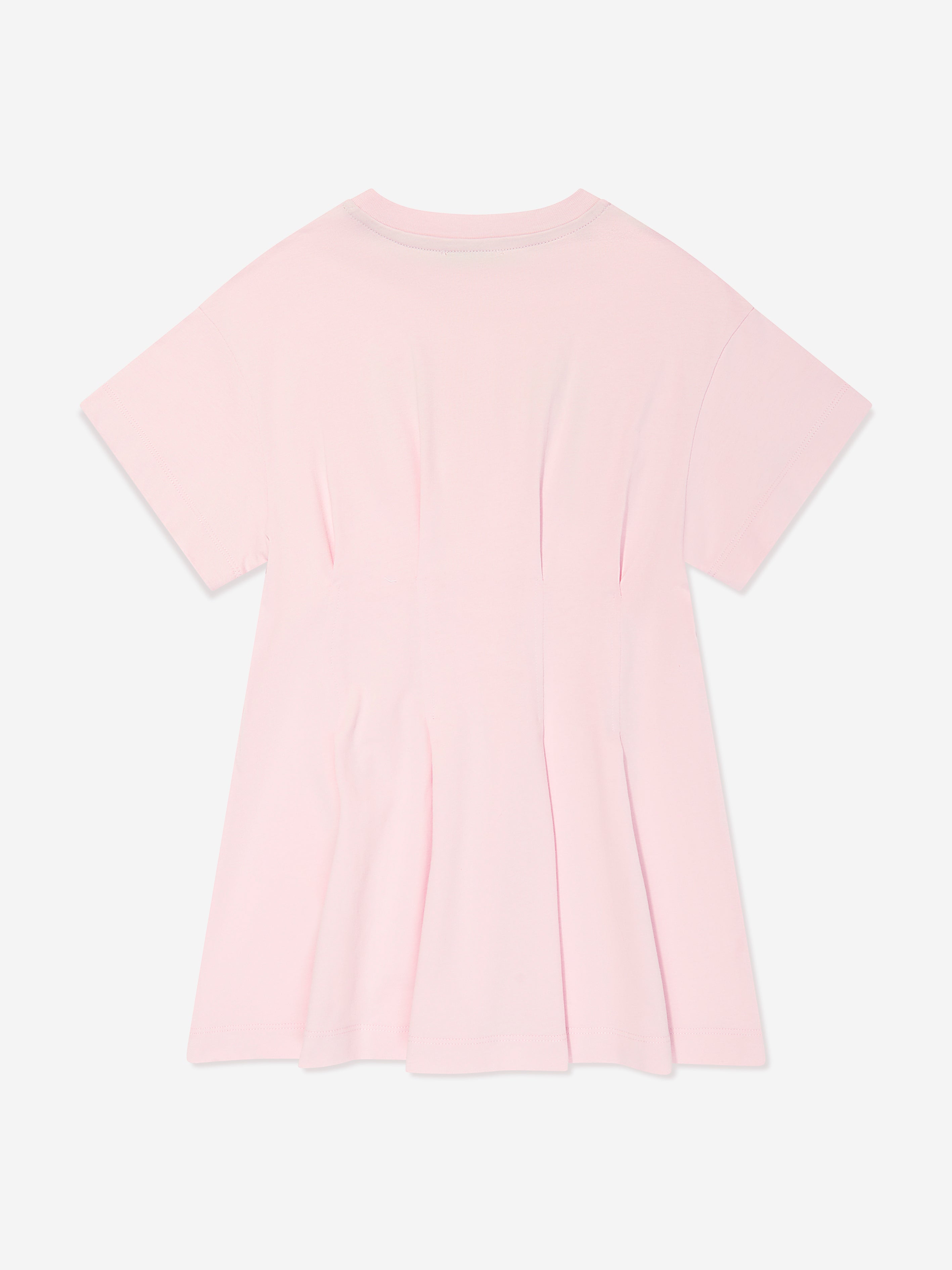 Missoni Girls Logo Jersey Dress in Pink