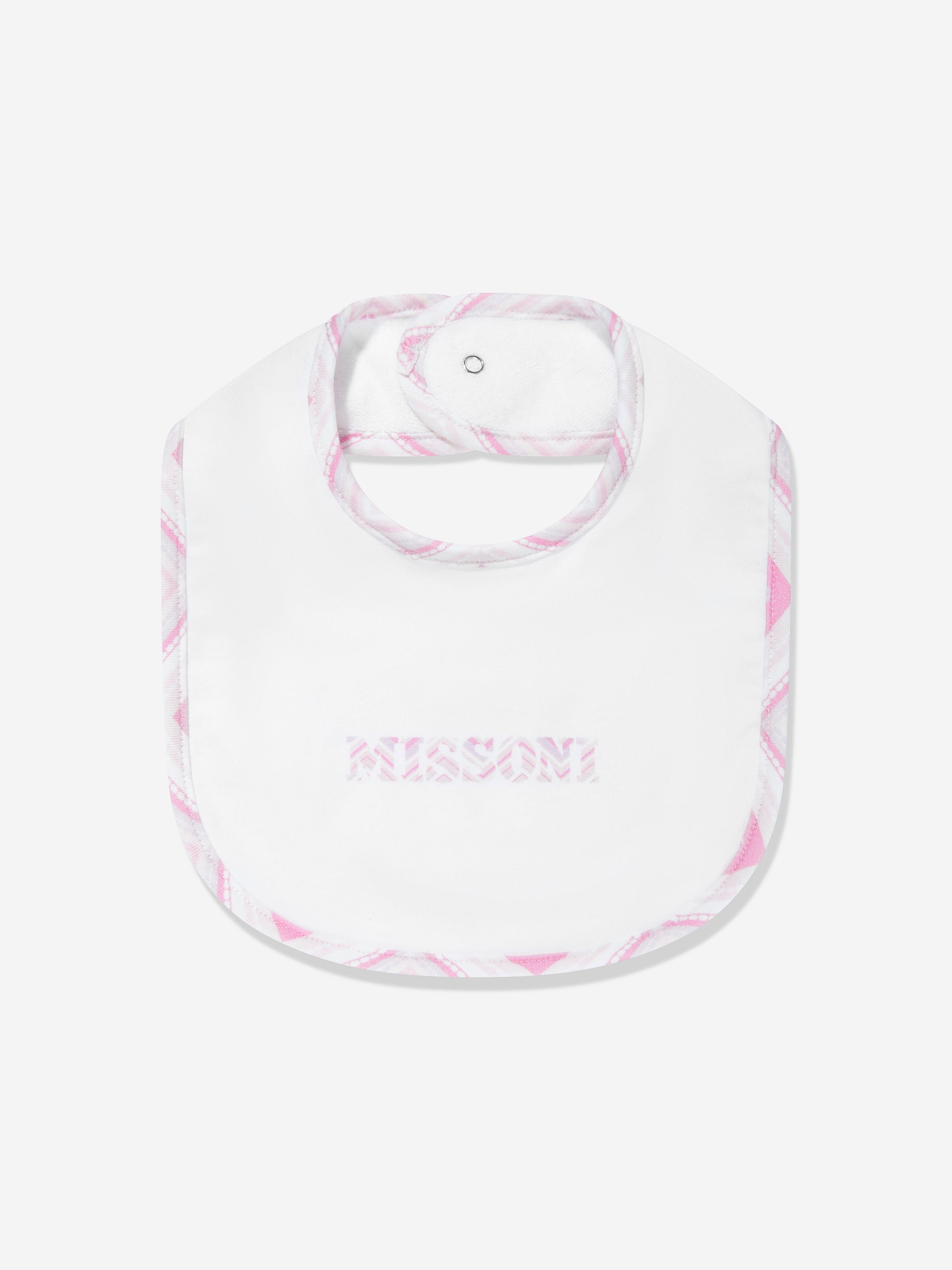 Missoni Baby Girls Logo Babygrow Gift Set in White
