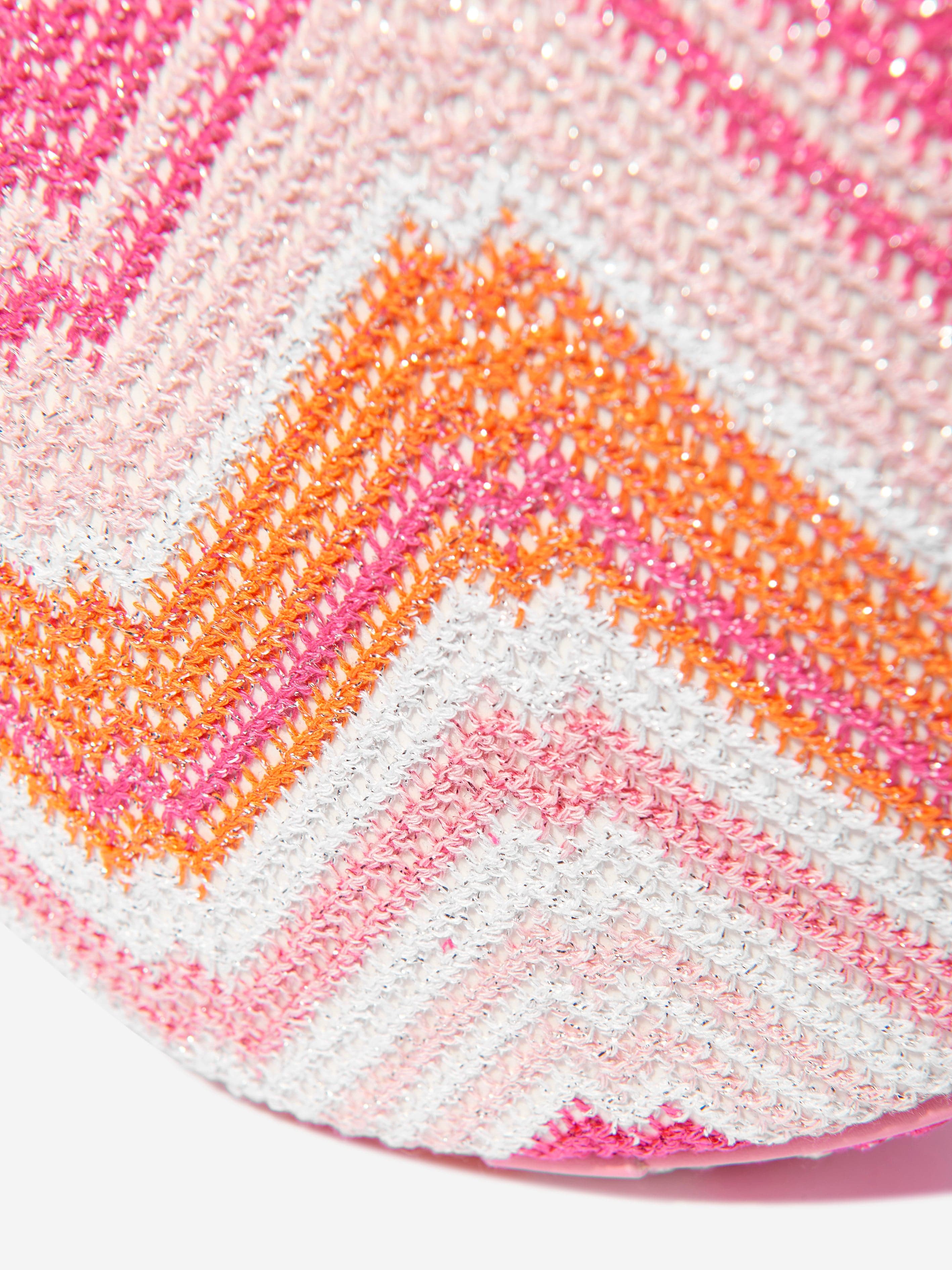 Girls Zigzag Shoulder Bag in Multicolour (20cm)
