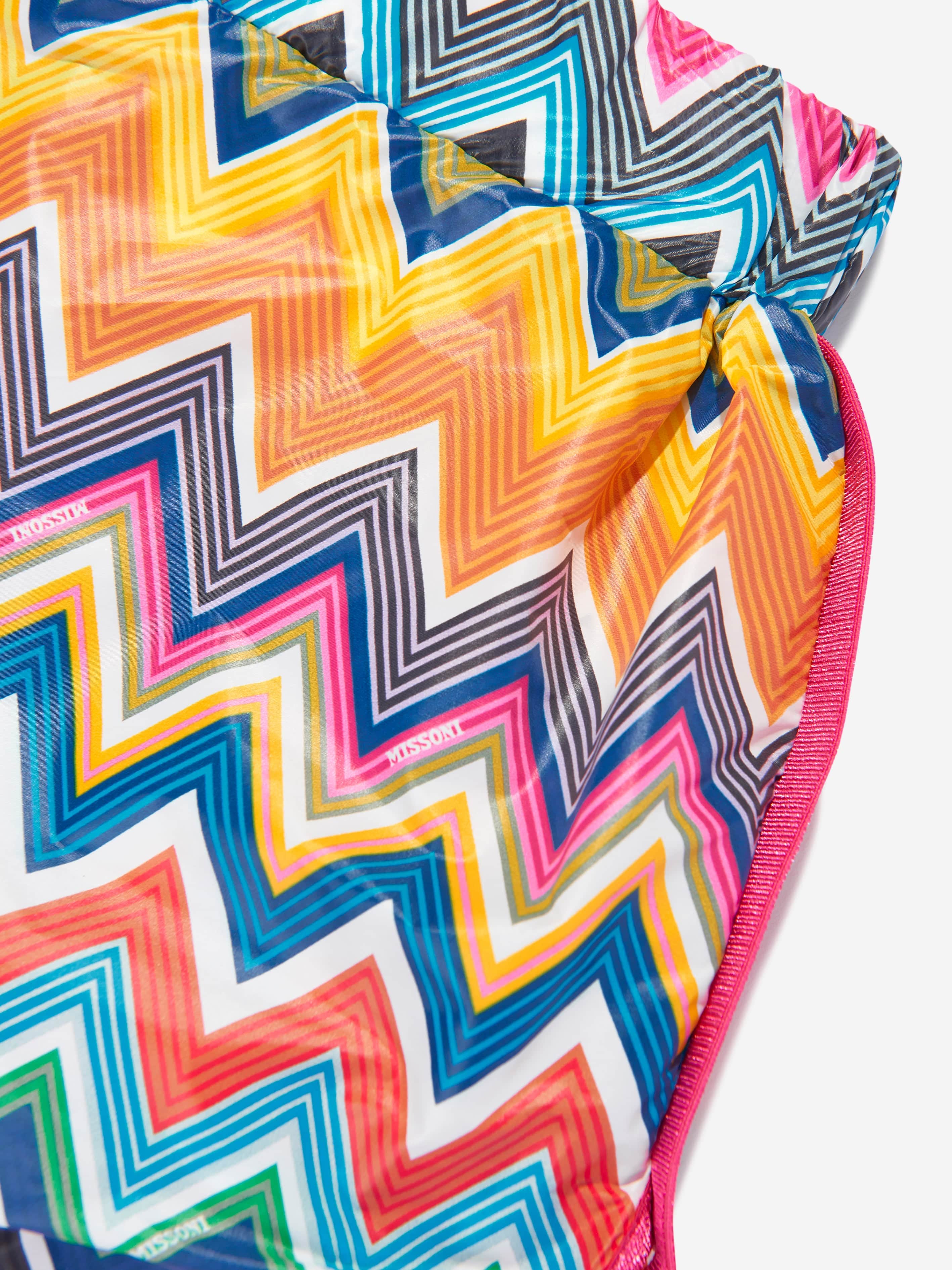 Girls Zigzag Shorts in Multicolour