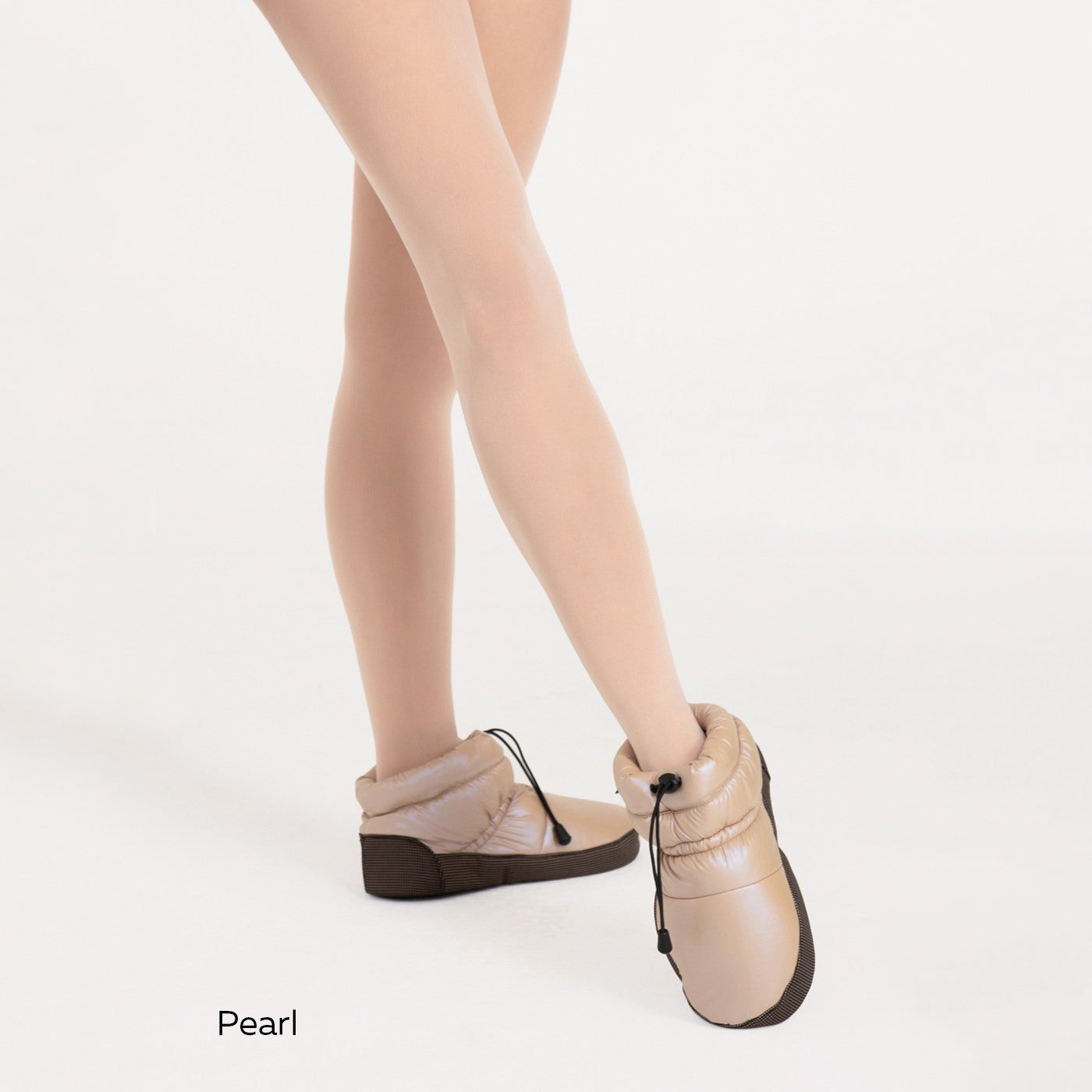 Girls Pearl Pink Ballet Warmer Boots