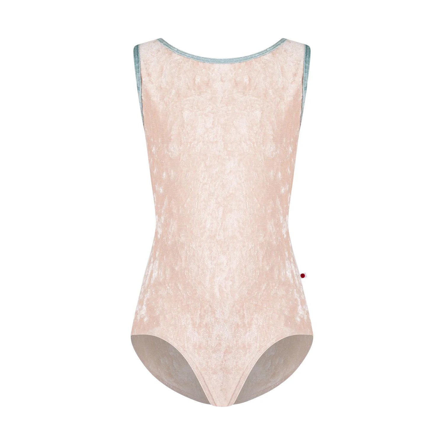 Girls Light Pink "Sofiane/CV-Misty Rose/CV-Ice" Velvet Ballet Onesies