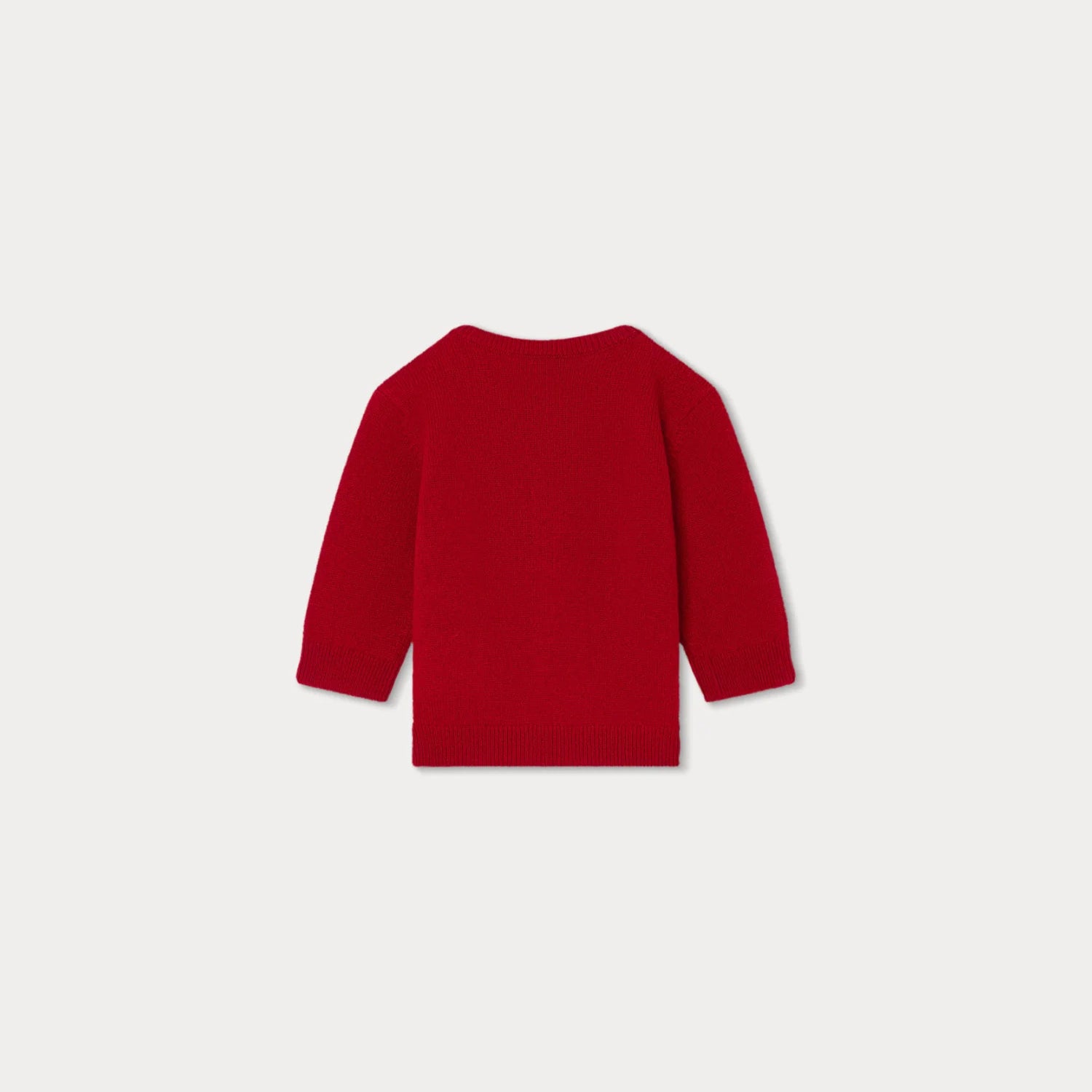 Baby Boys & Girls Red Cashmere Sweater