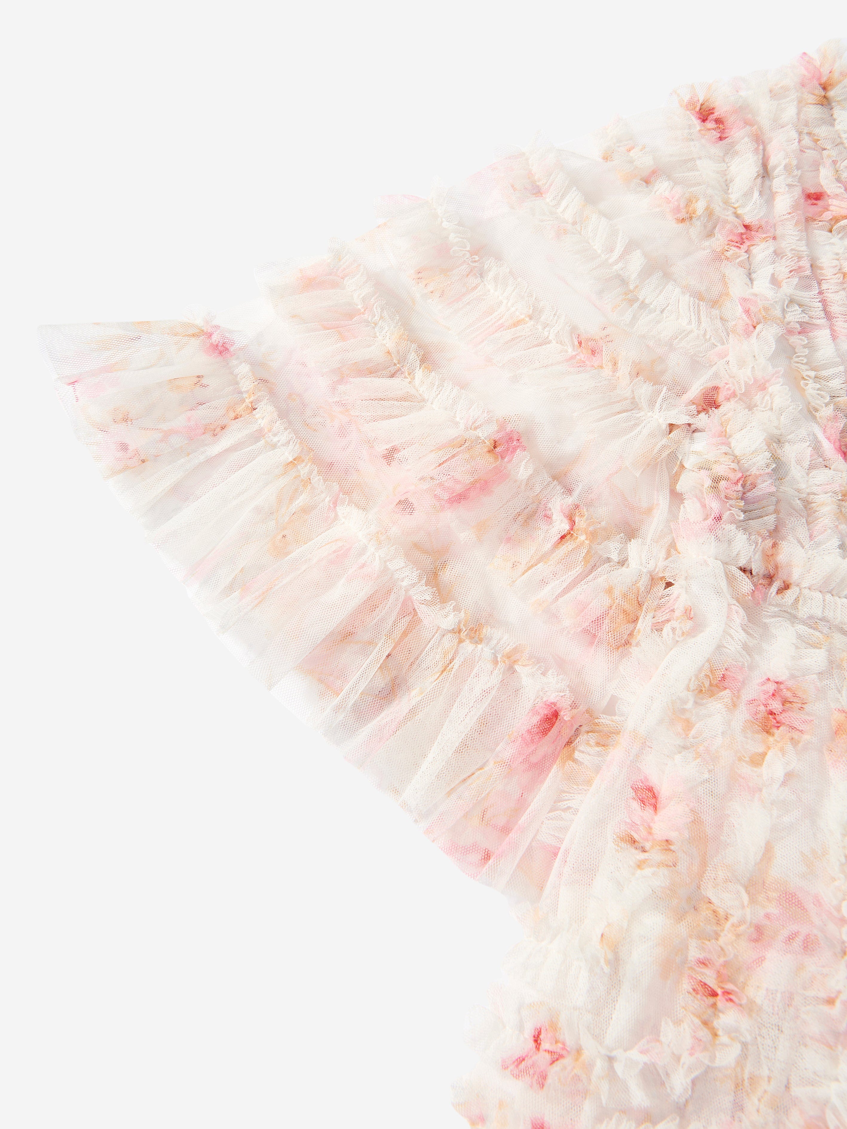 Needle & Thread Girls Enchanted Garden La Vie En Rose Dress in Multico