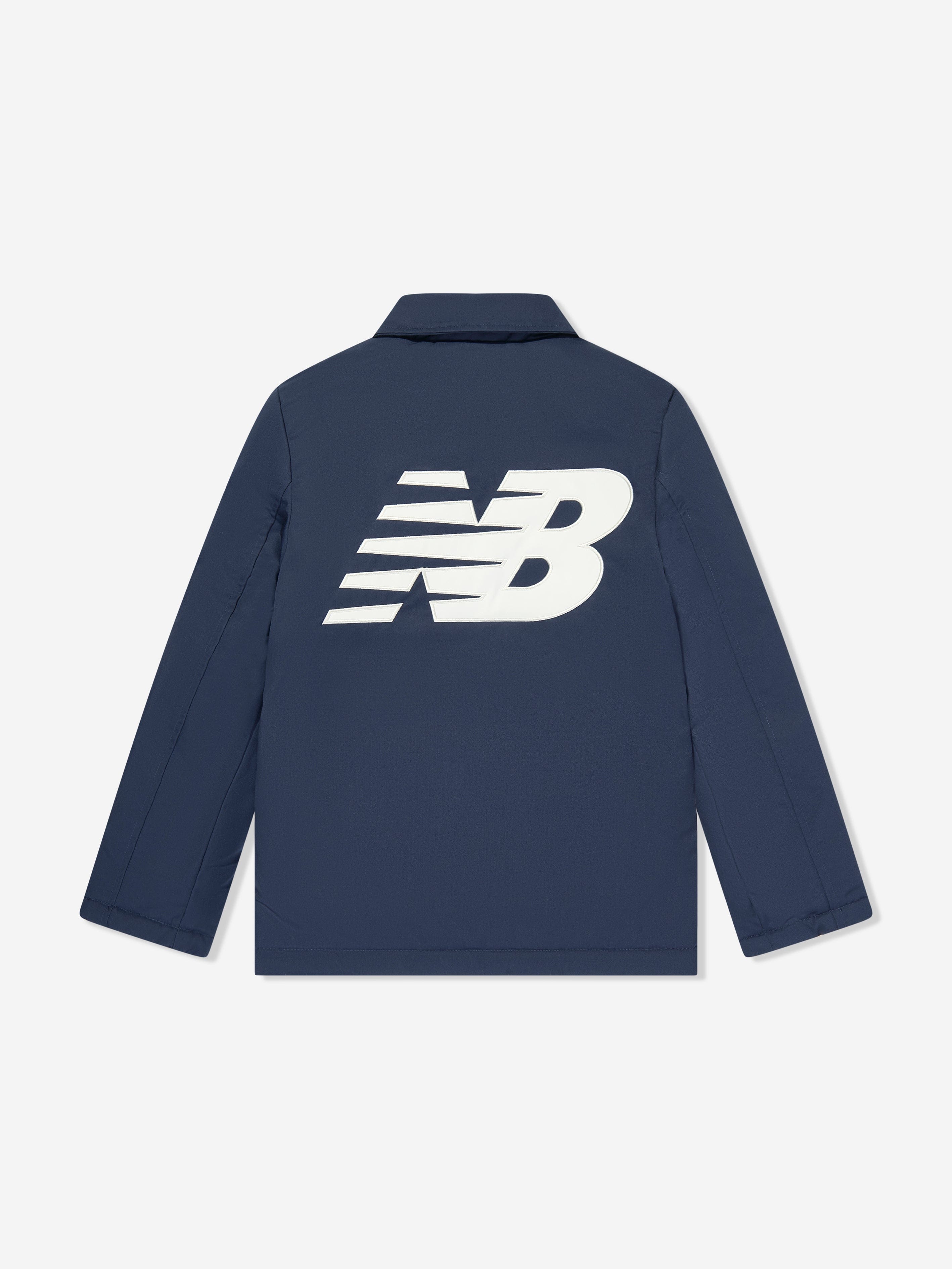 New Balance Boys Premium Coach Jacket in Navy