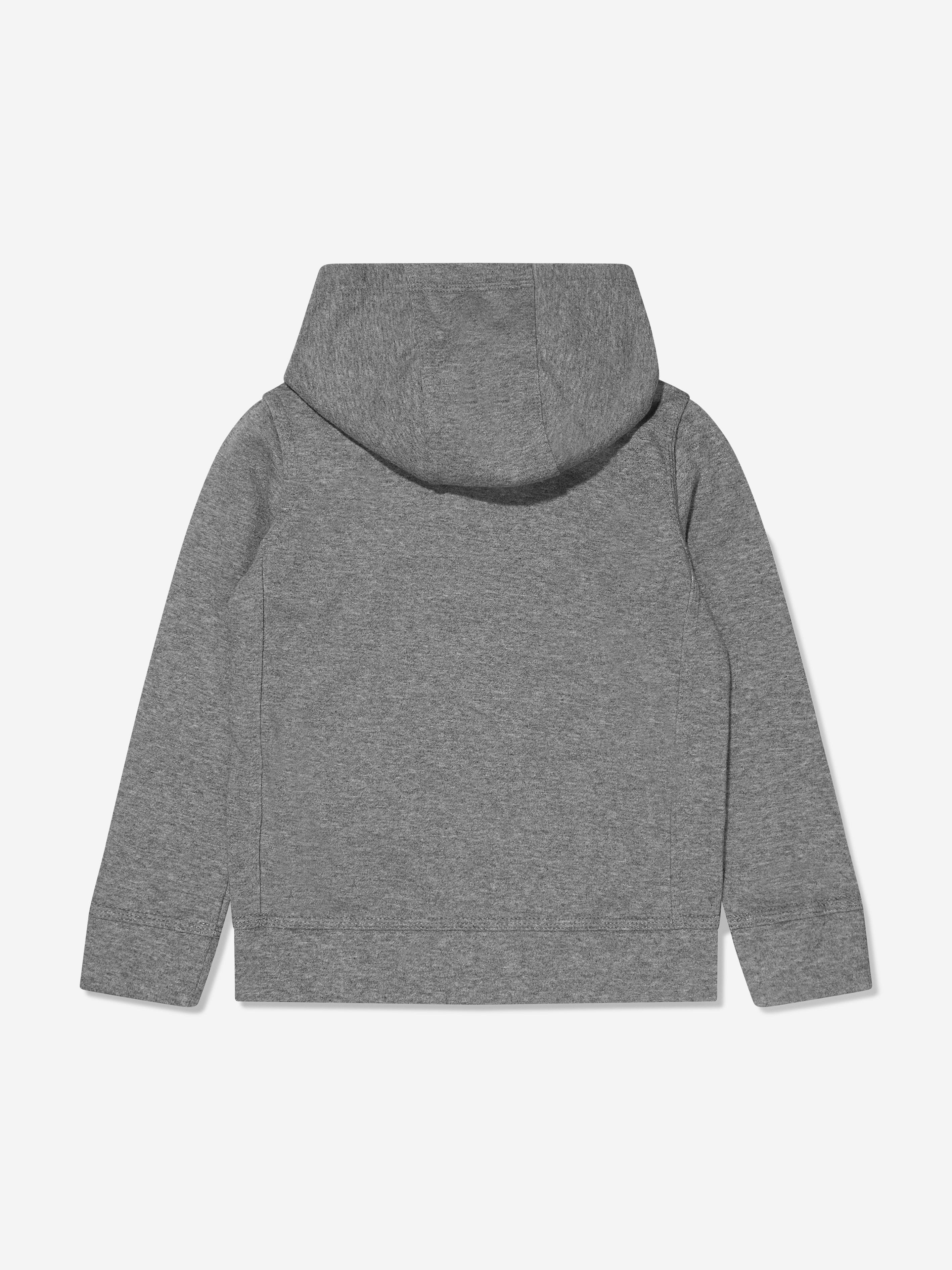 Nike Boys Club Fleece PO Hoodie in Grey
