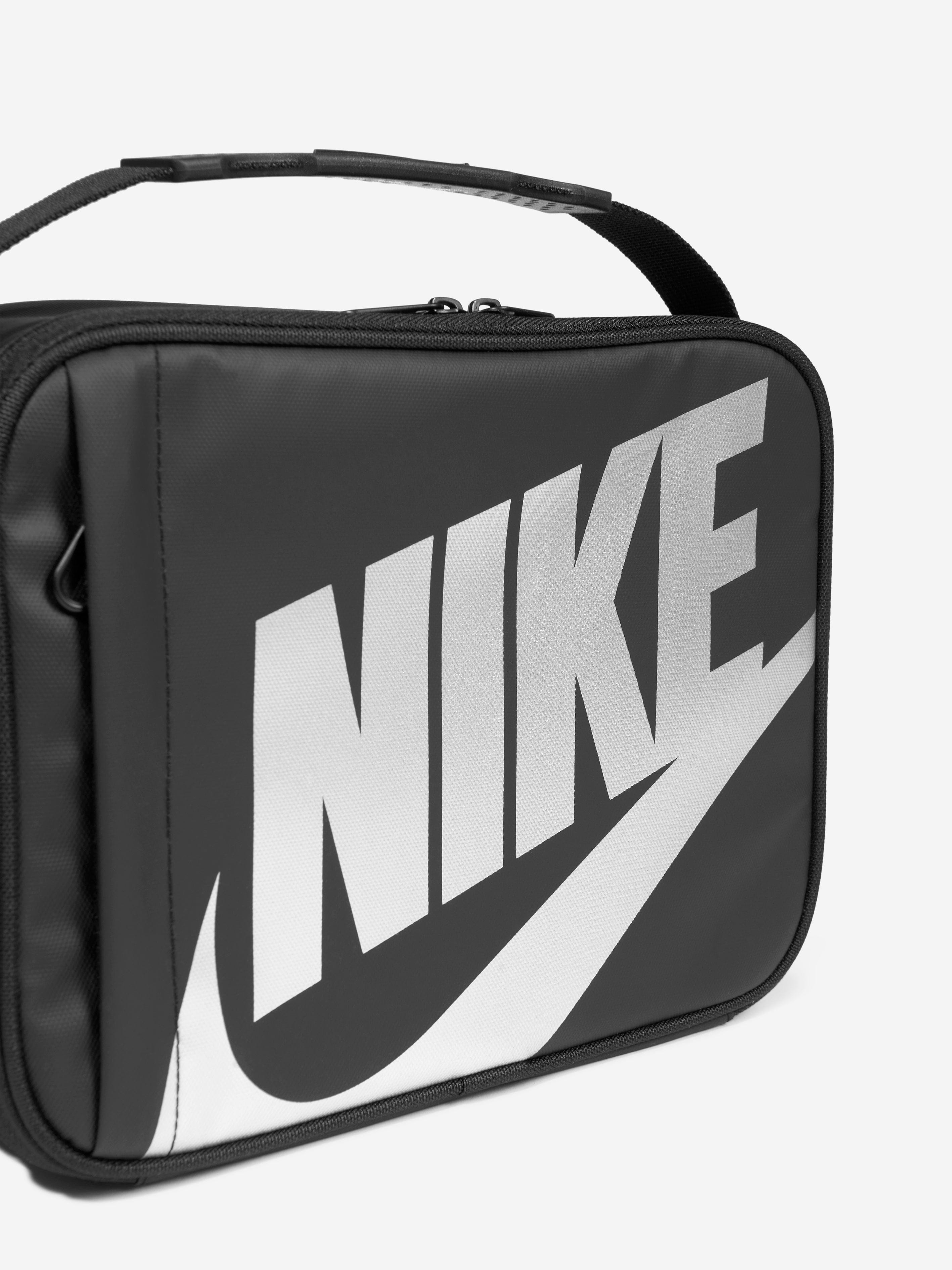 Kids Futura Coated Fuel Pack Lunch Bag in Black (26cm)