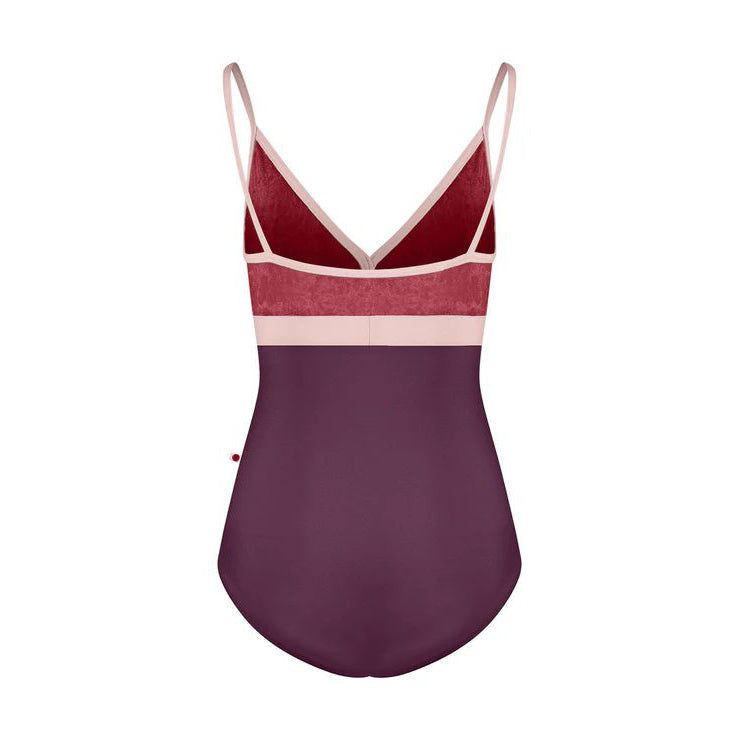 Women Wine Red"Zoe/N-Opera/CV-Garnet/T-Petal/T-Petal"Ballet Onesies
