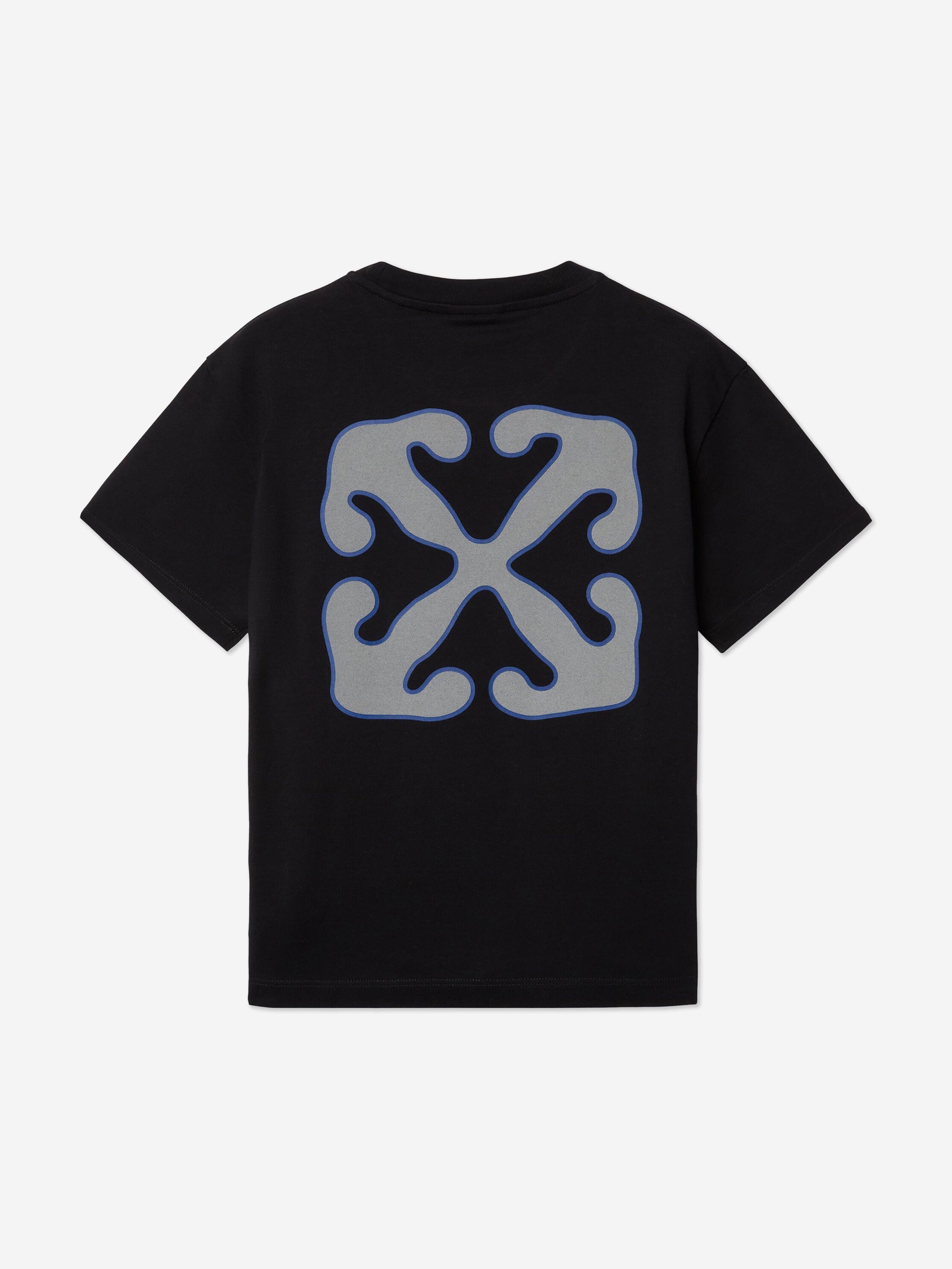 Off-White Boys Arrow Chunky T-Shirt in Black