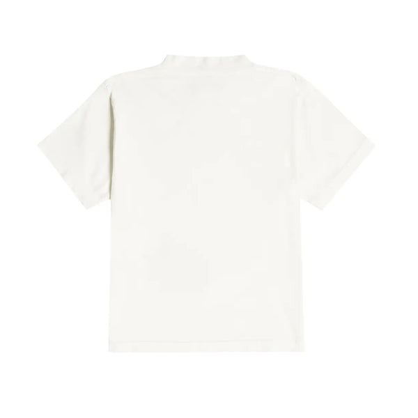Boys & Girls White Printed Cotton T-Shirt