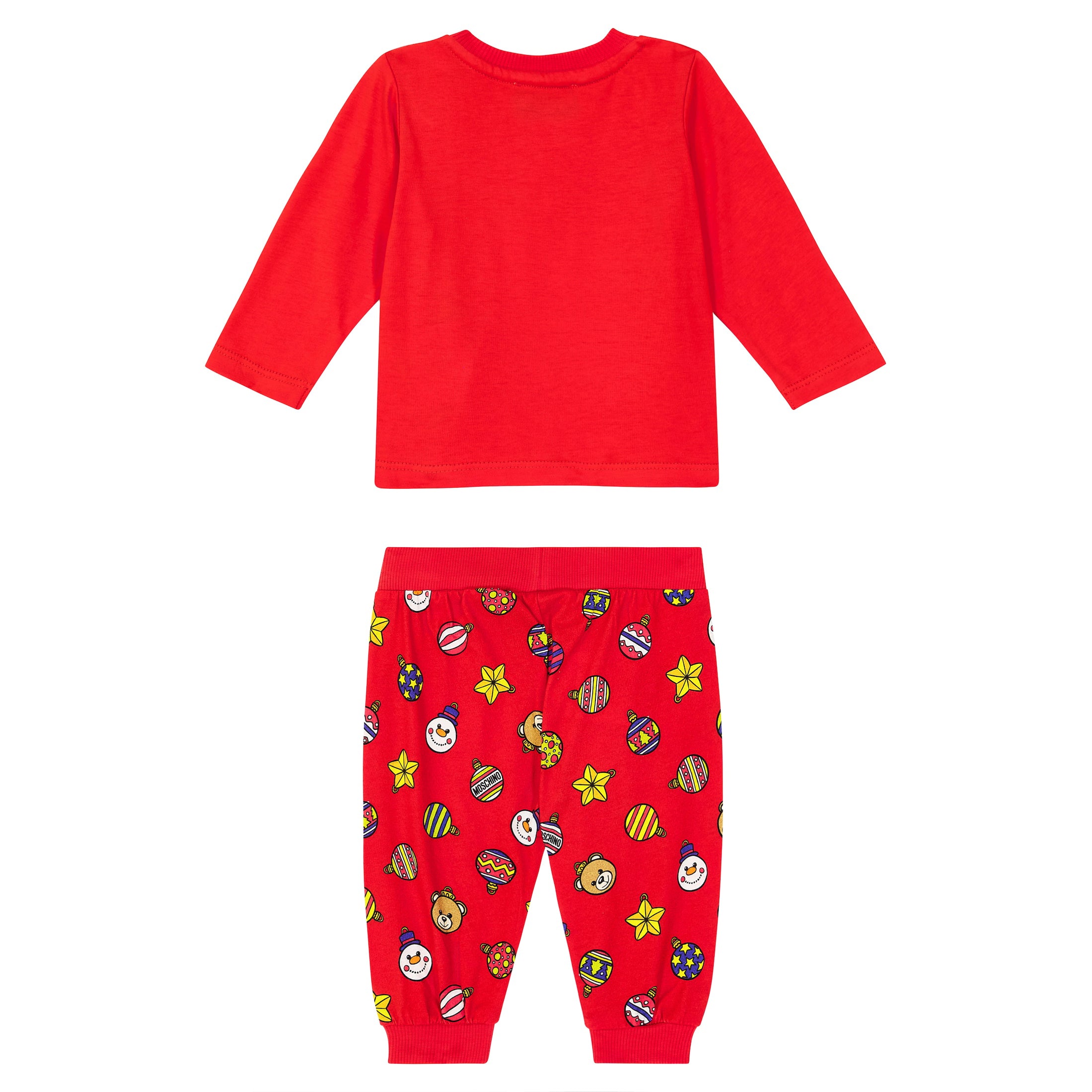 Baby Boys & Girls Red Logo Cotton Set