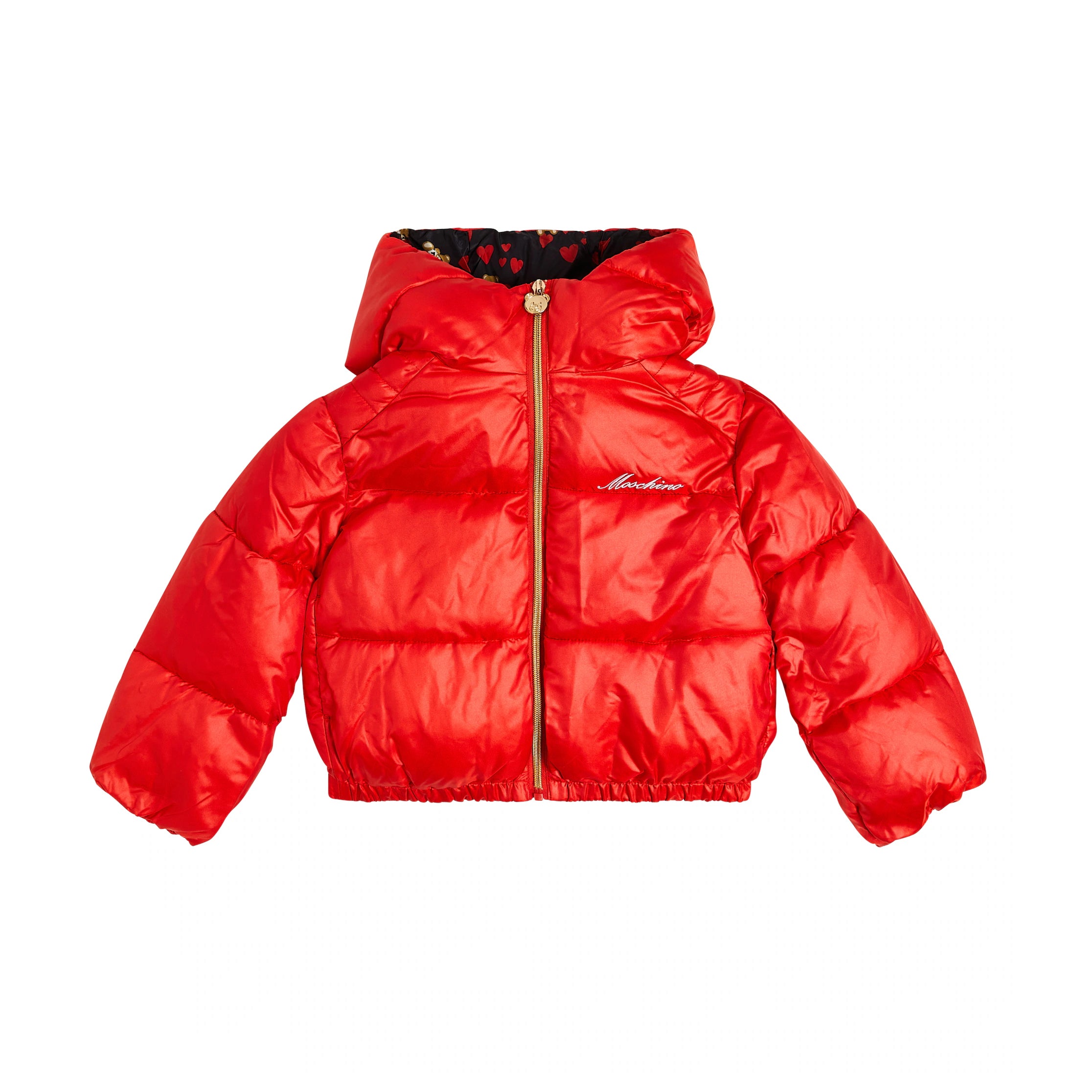 Girls Red Padded Jacket