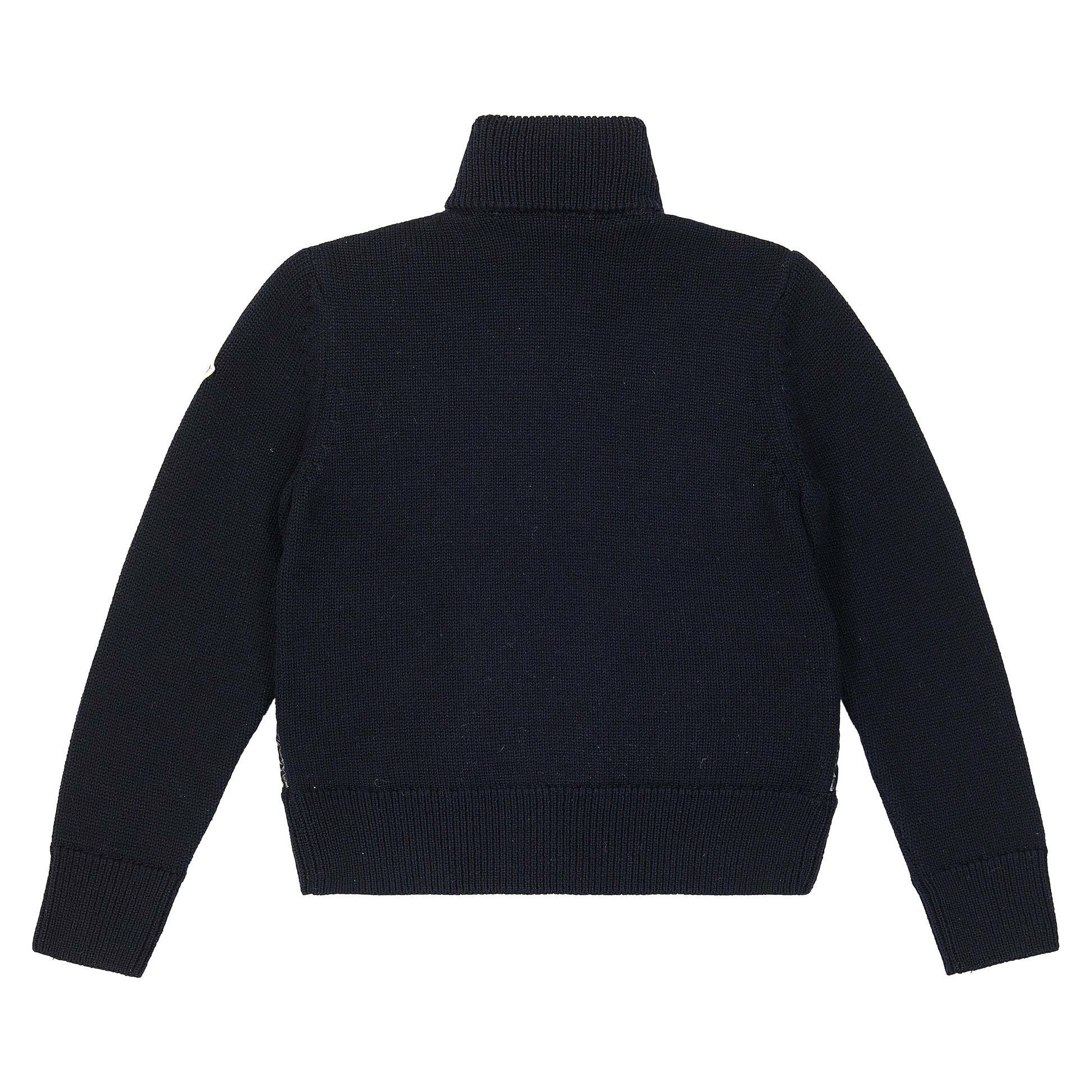 Boys Navy Zip-Up Jacket