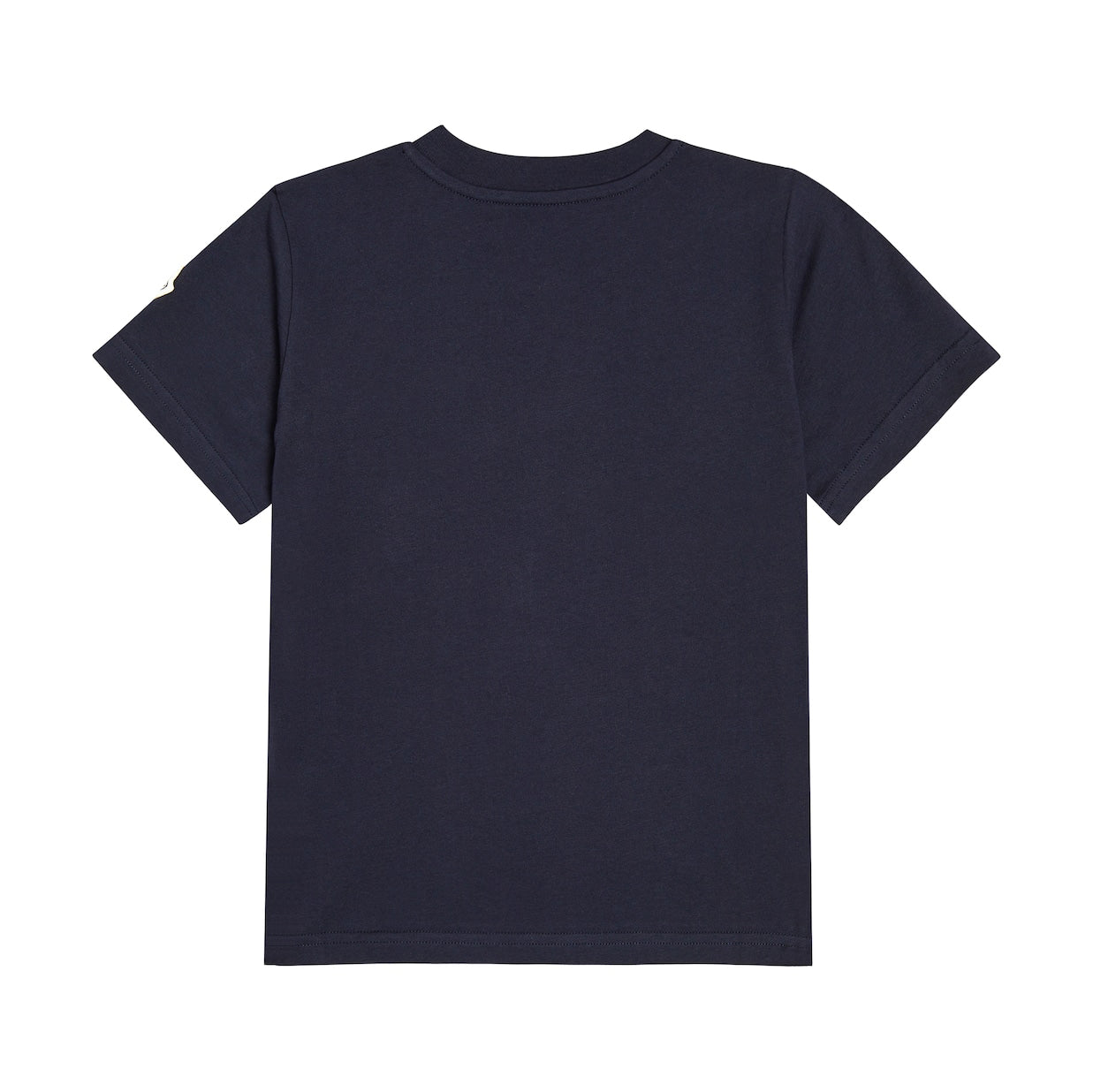 Boys & Girls Navy Logo Cotton T-Shirt