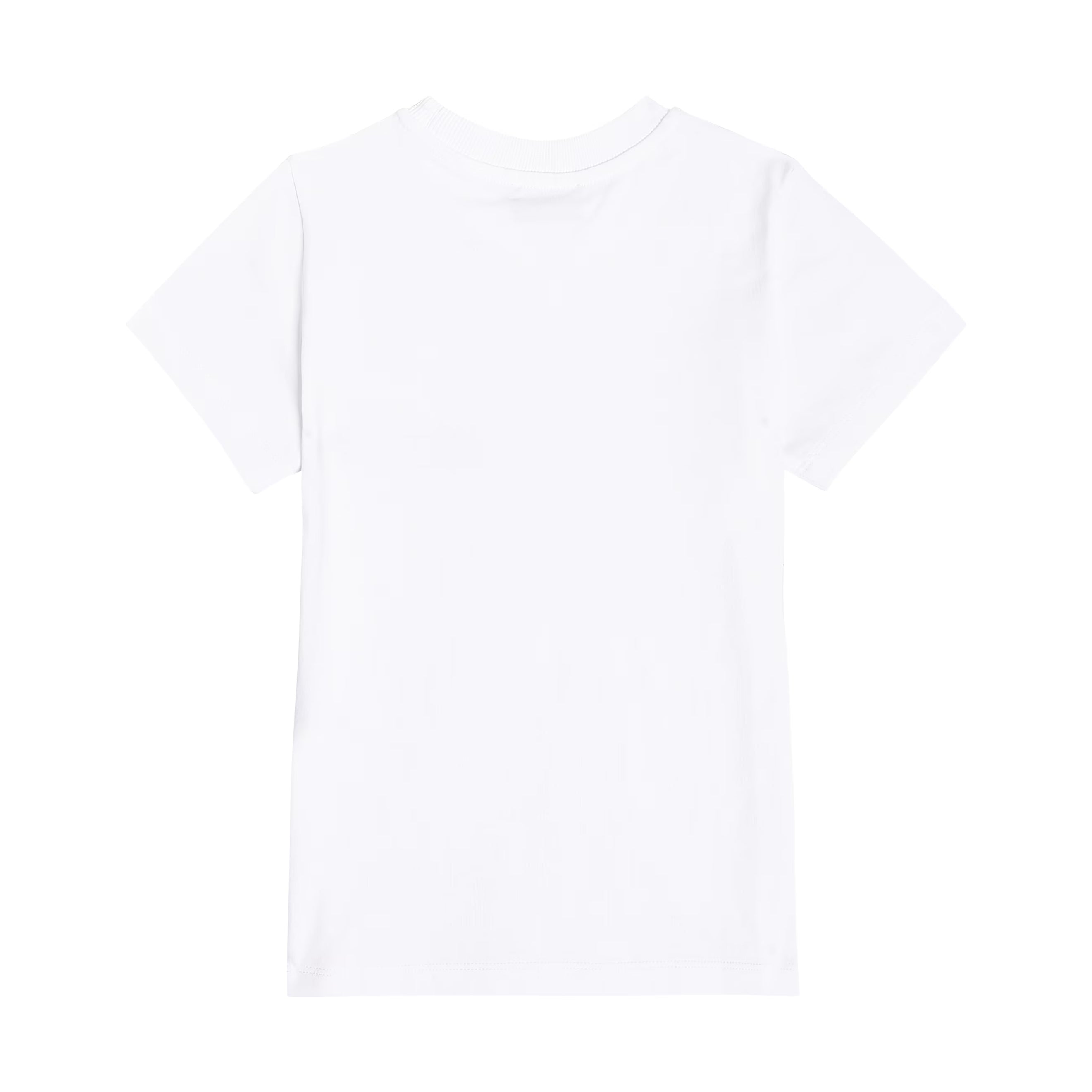 Boys & Girls White Teddy Bear Cotton T-Shirt