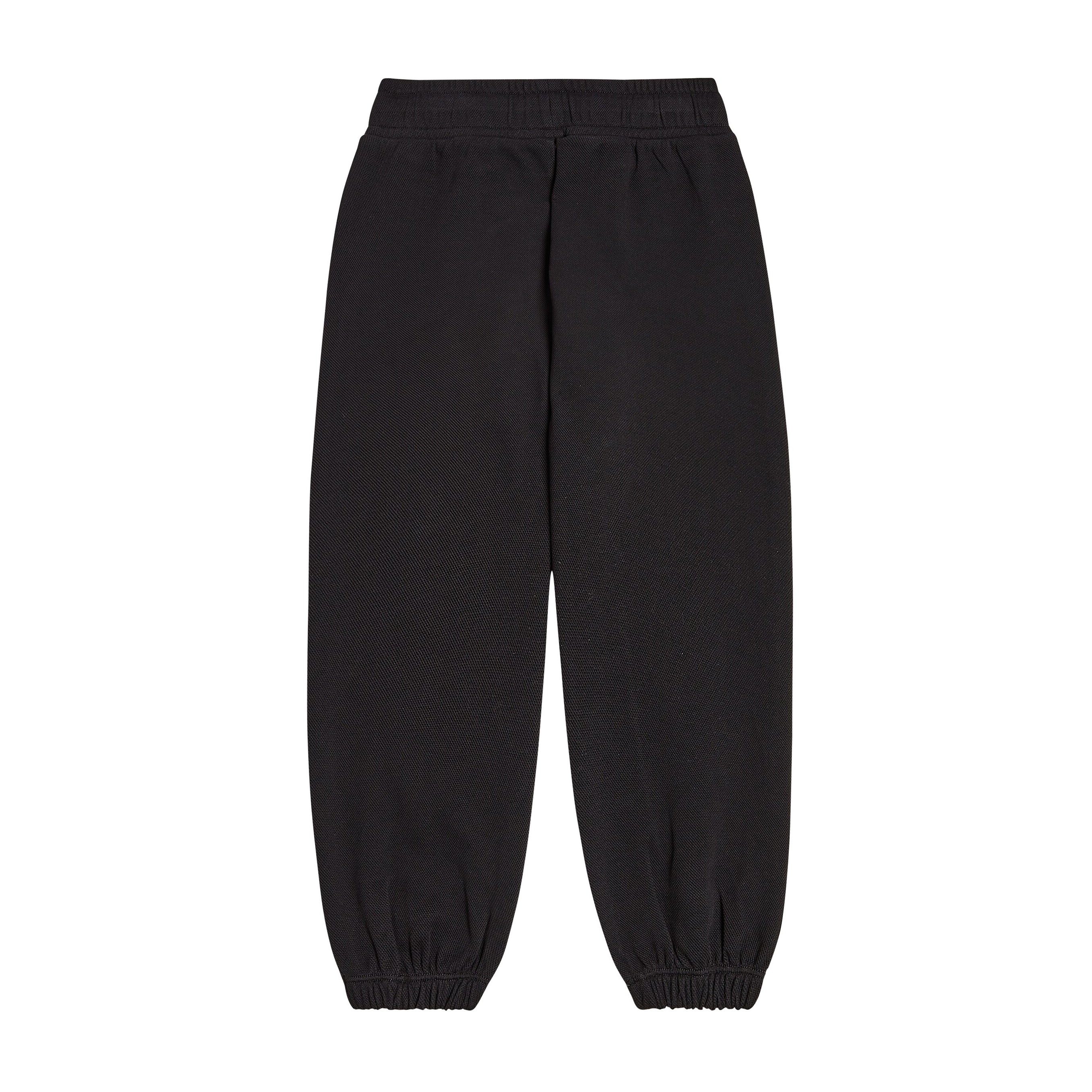 Boys & Girls Black Cotton Trousers