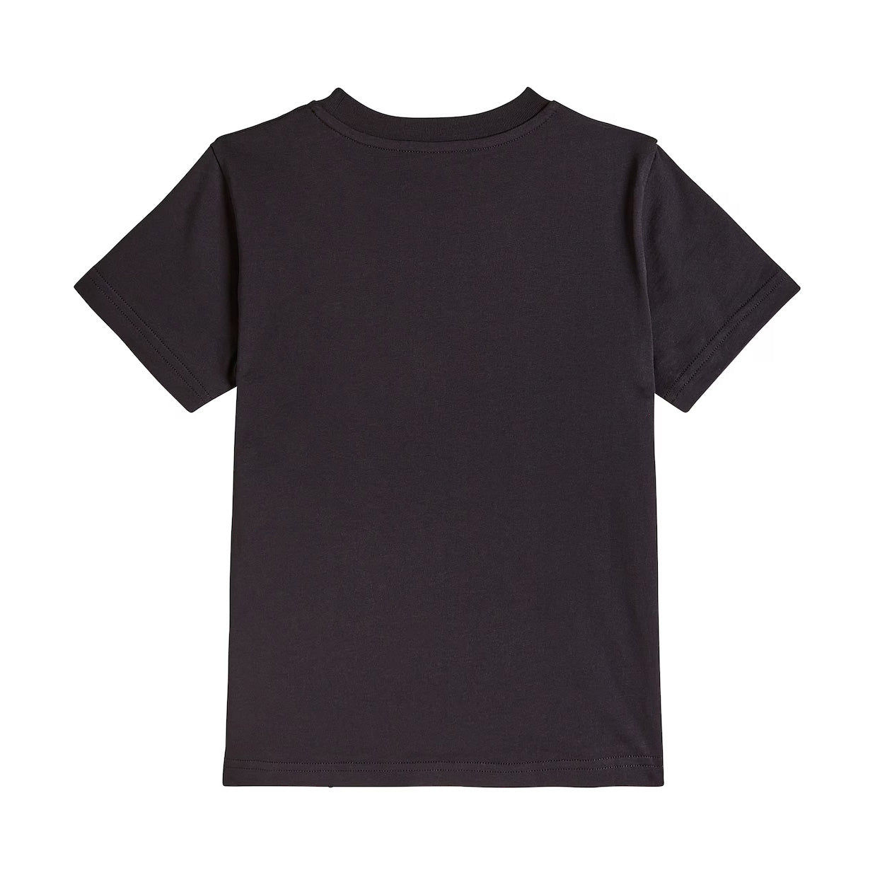 Boys Black Logo Cotton T-Shirt