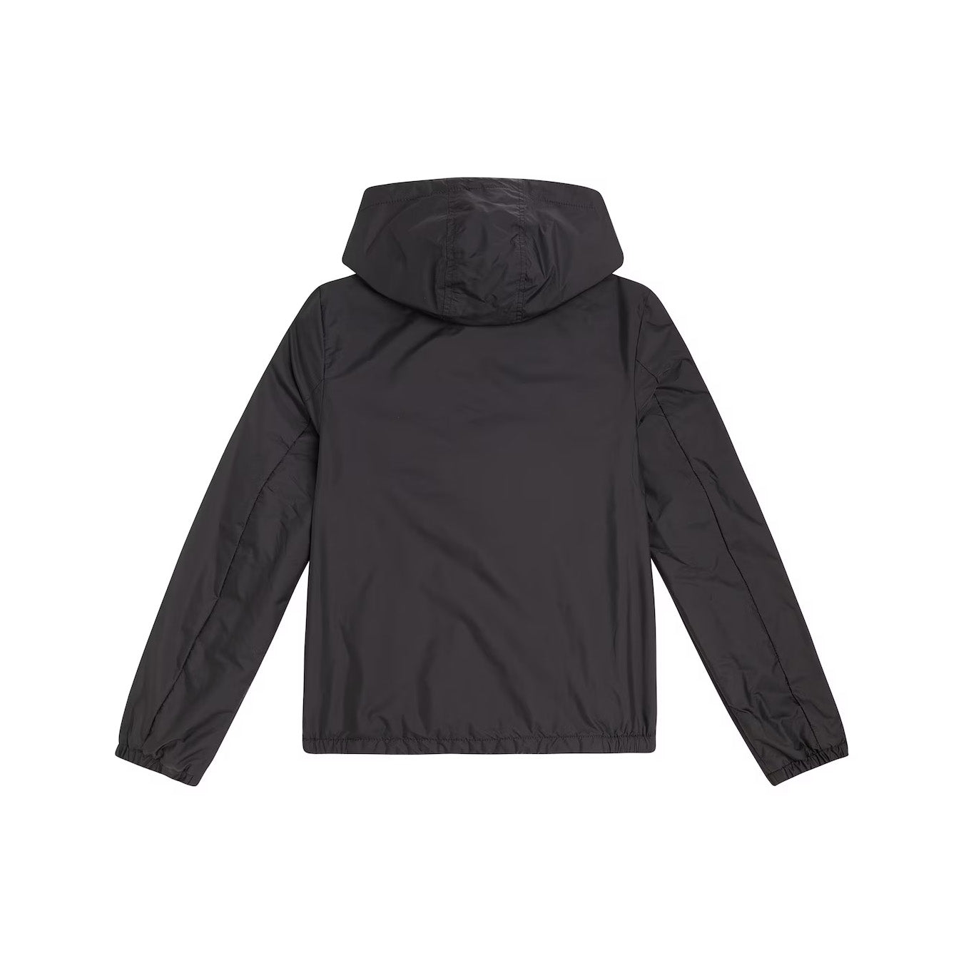 Boys Black Zip-Up Jacket